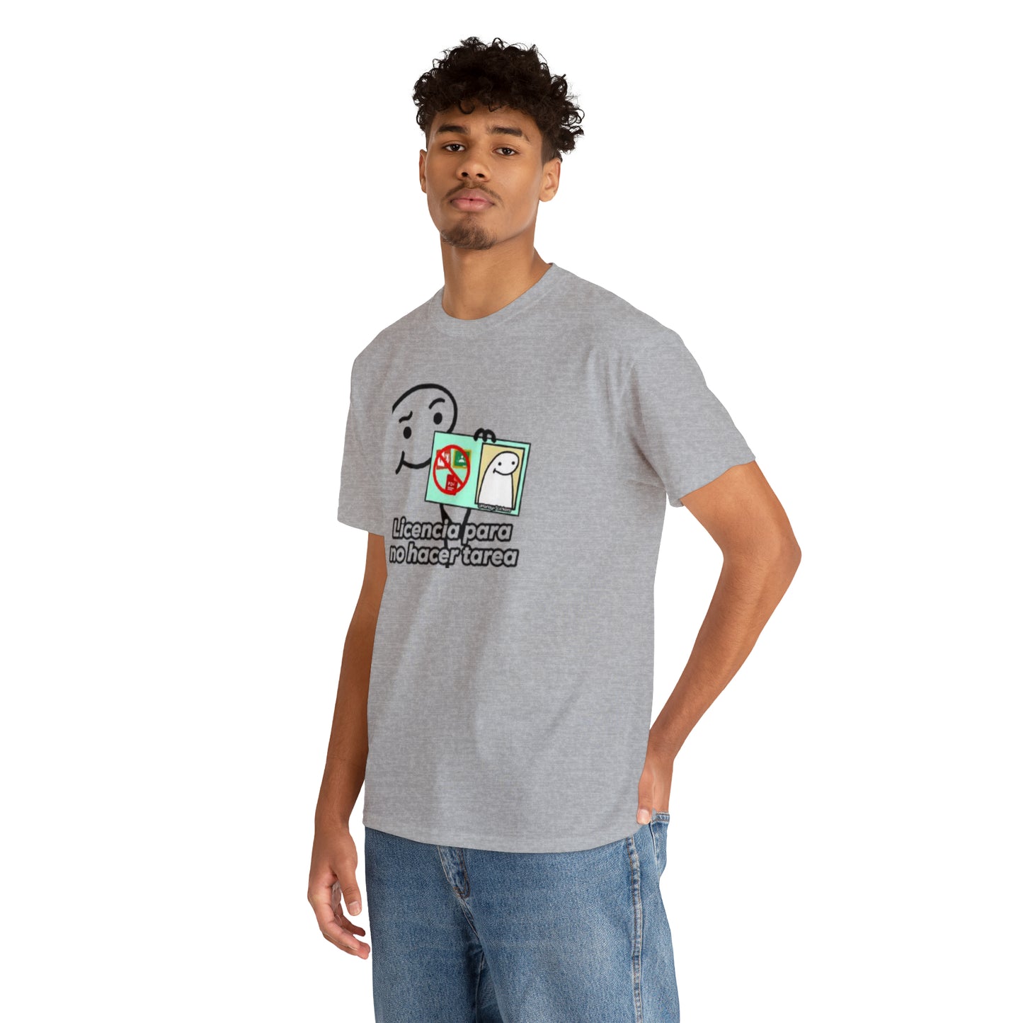 Not Homework Licence | Flork |  Unisex Heavy Cotton Tee