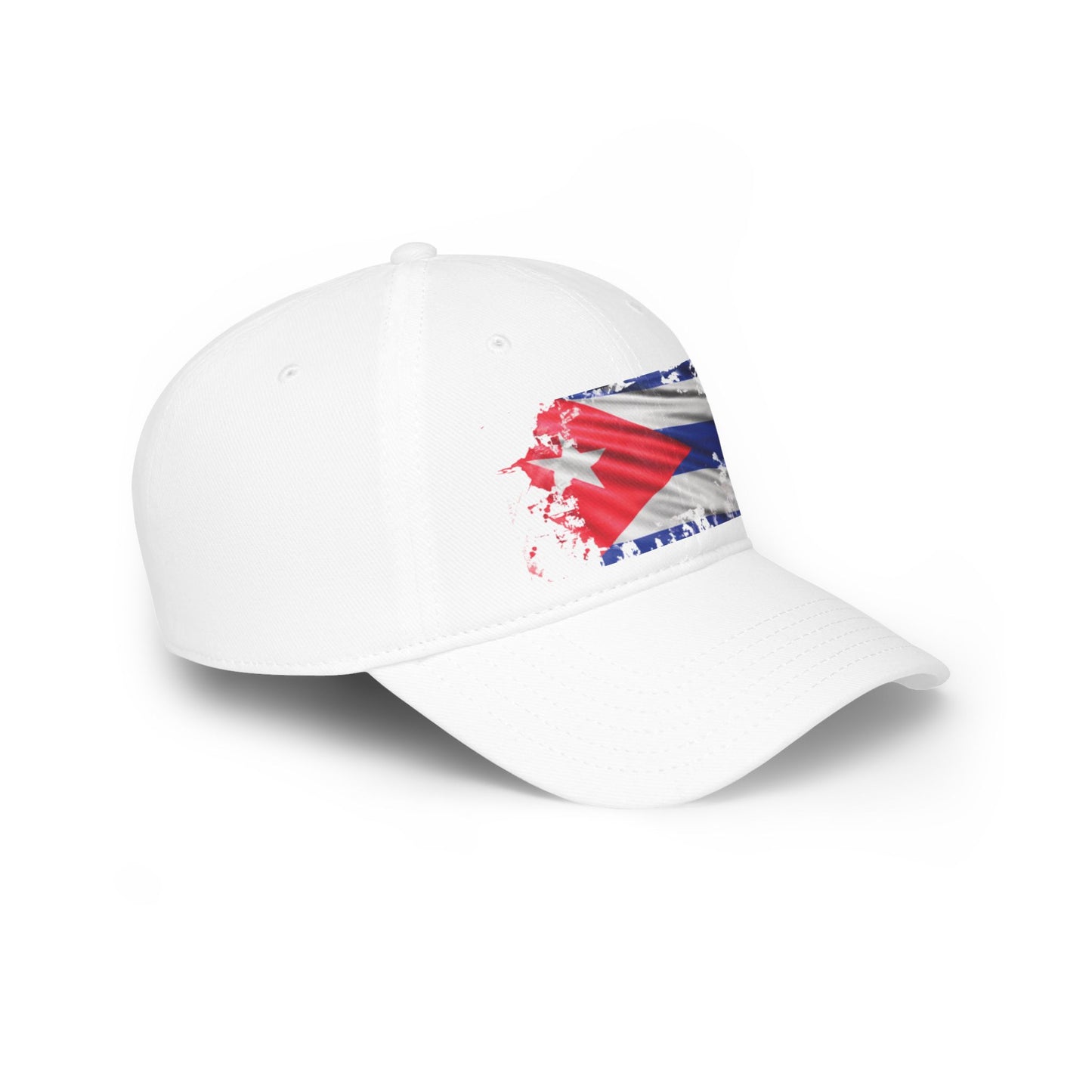 Gorra con Banedera | Bandera Cubana| Gorra de béisbol de perfil bajo