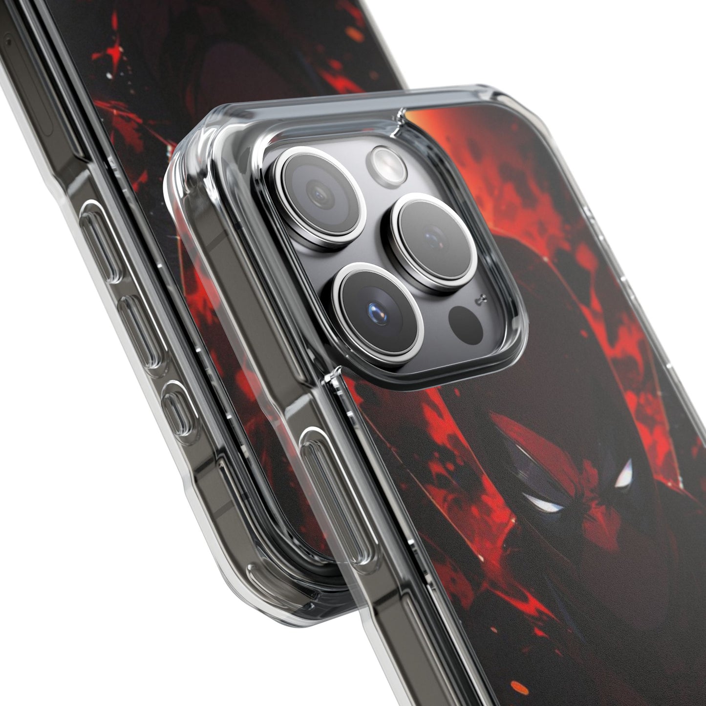 Deadpool | Iphone 16 Pro Max | Magnetic Clear Impact Cases