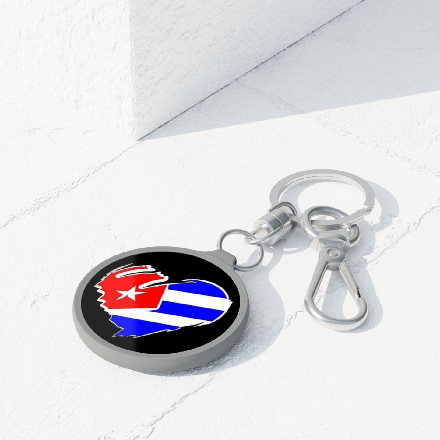 Cuban Flag | Bandera Cubana  | Cuban Keyring Tag