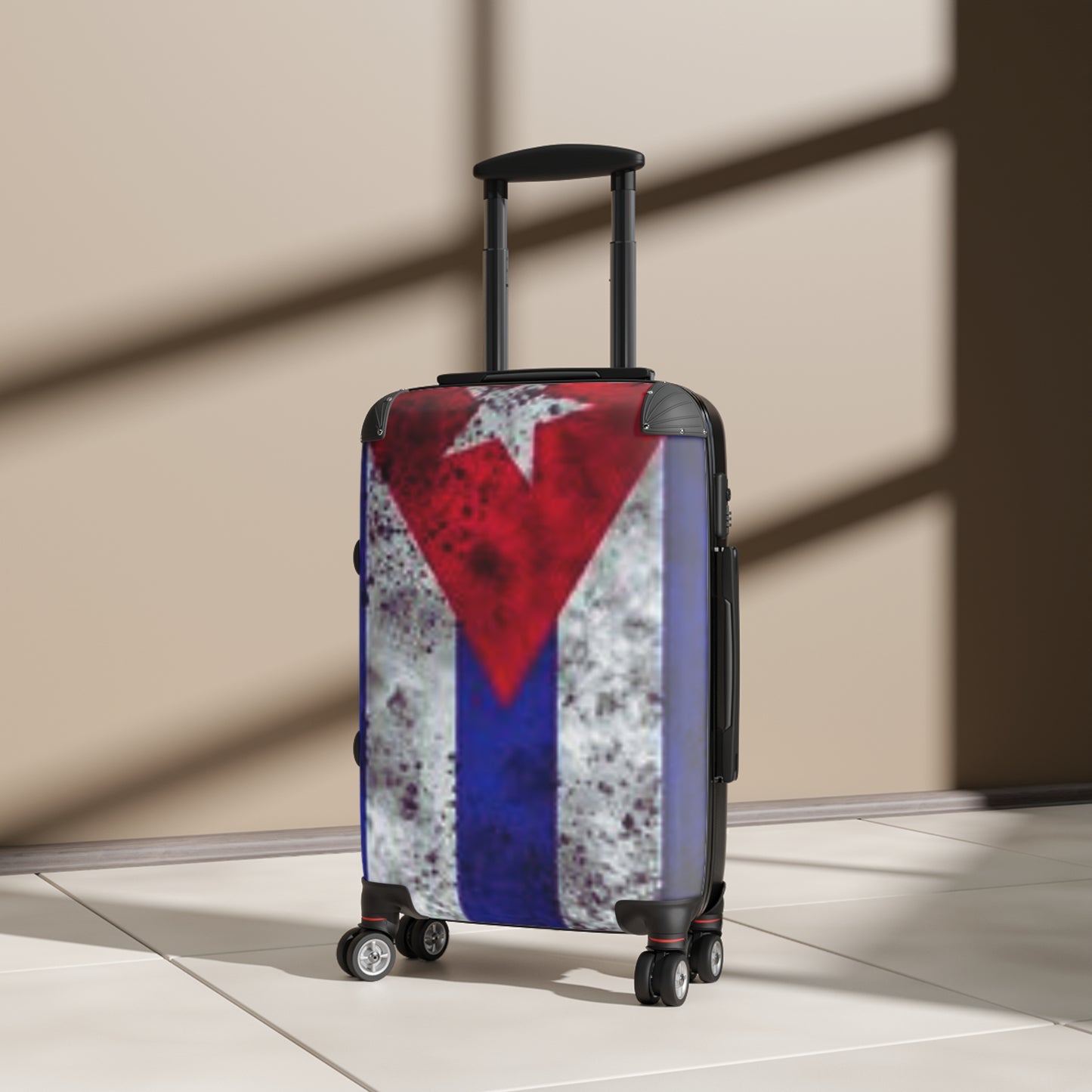 Cuban Flag Suitcase