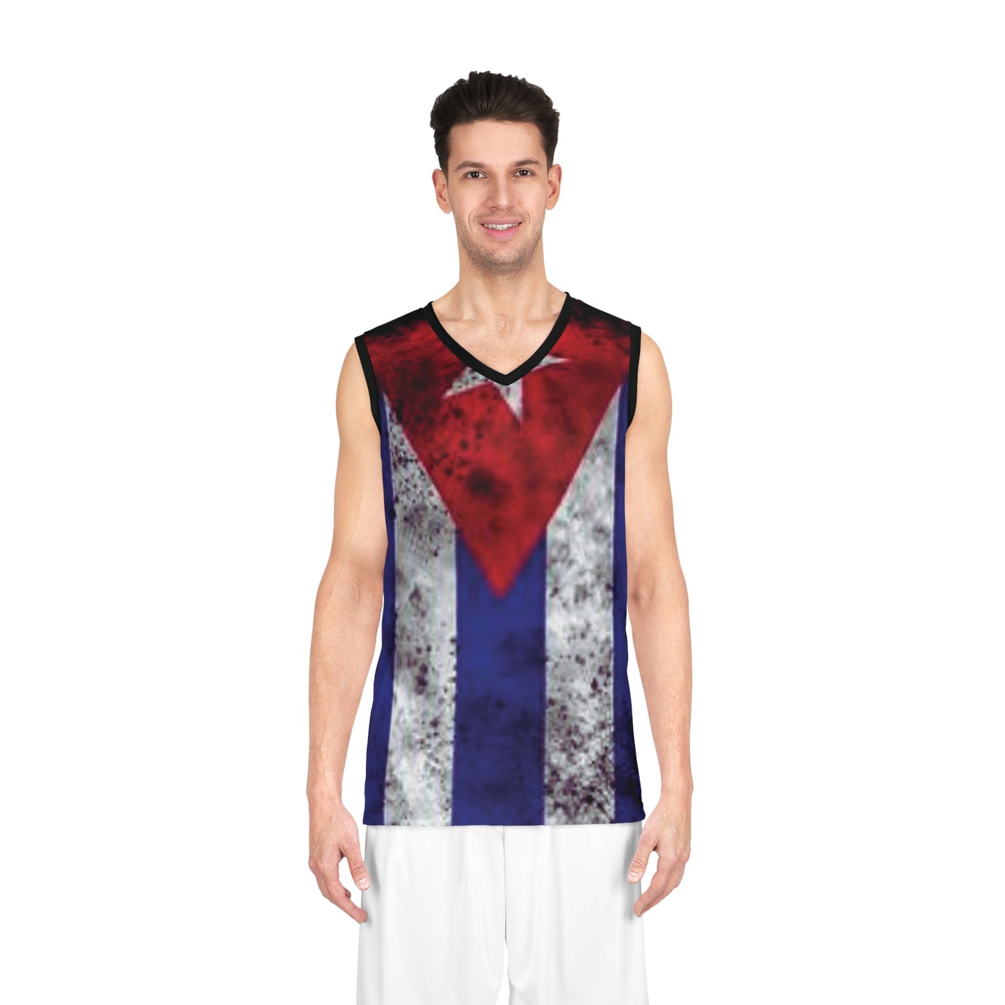 Cuban Flag Basketball Jersey (AOP)