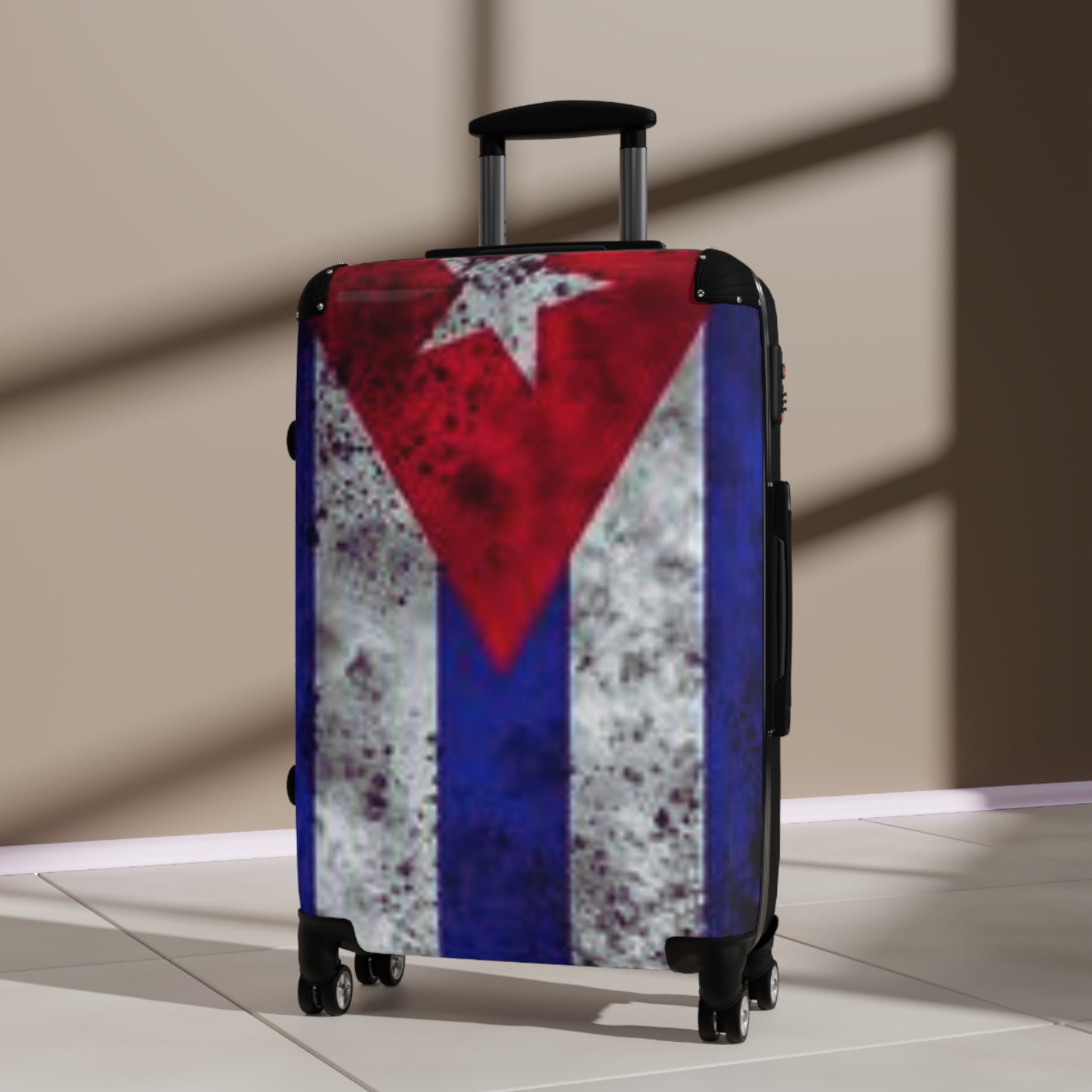 Cuban Flag Suitcase