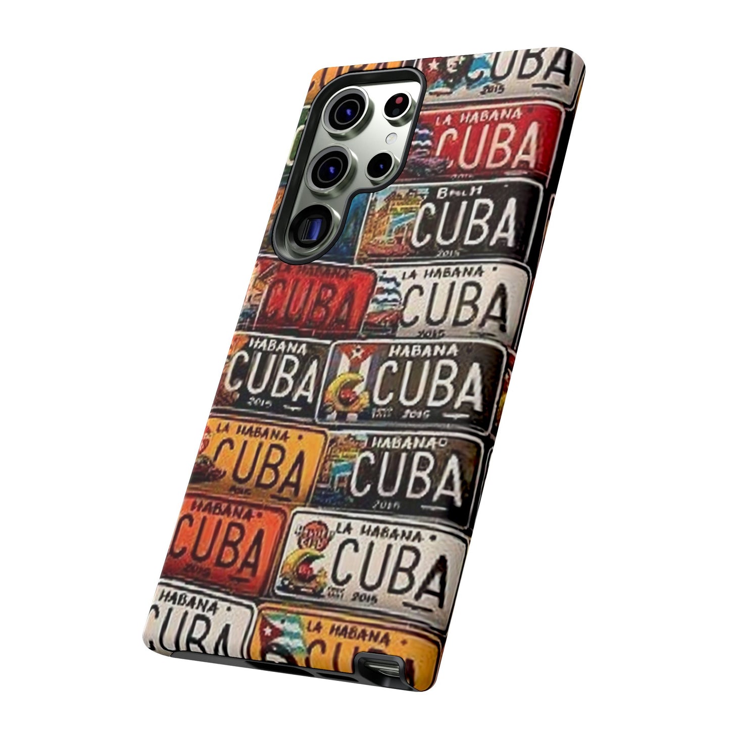 Cuban Old Car Registration Tough Cases| Iphone 16| Samsung Galaxy S 24