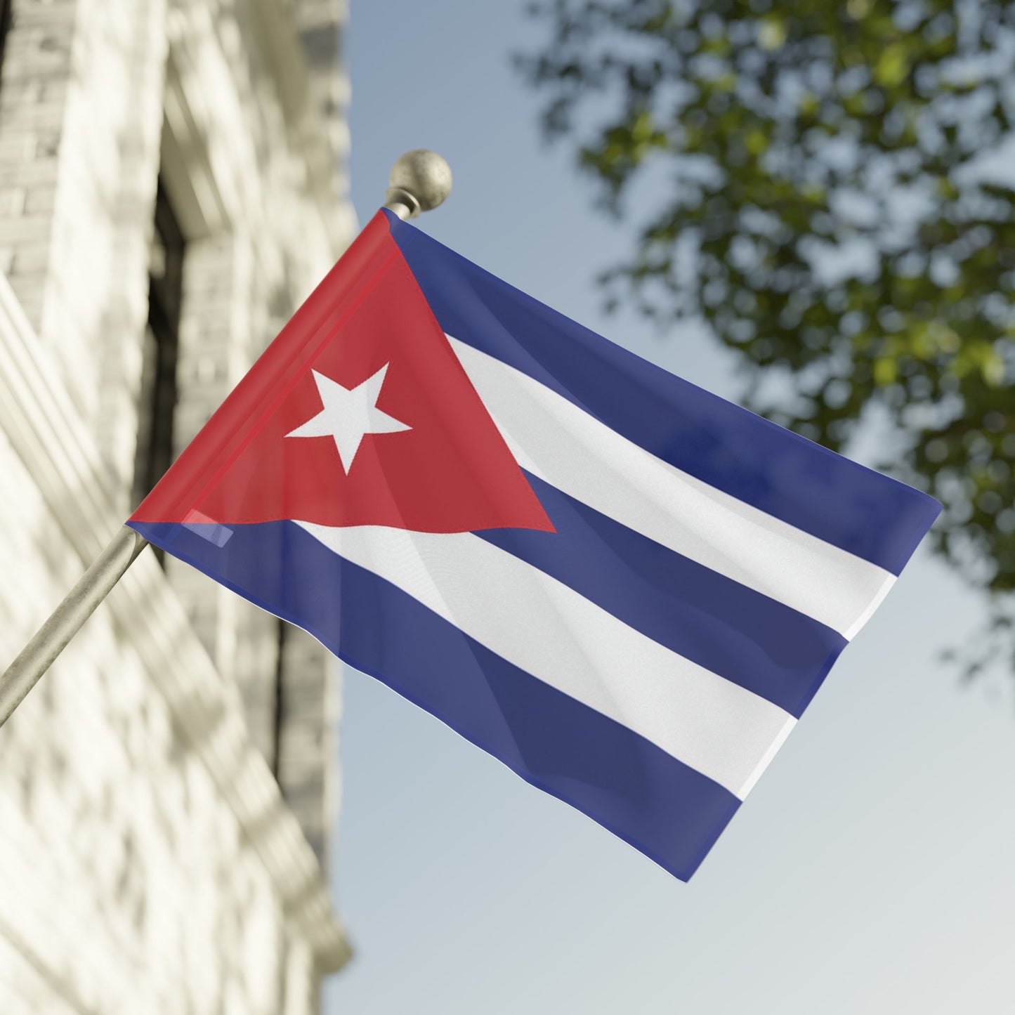 Bandera de Cuba  | Bandera cubana para exteriores e interiores