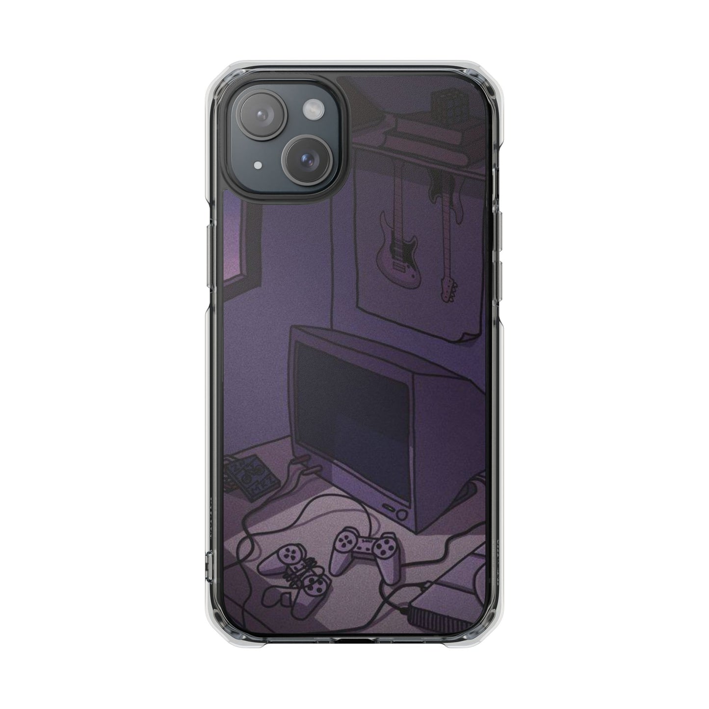 Retro Game Room | Iphone 16 Pro Max | Magnetic Clear Impact Cases