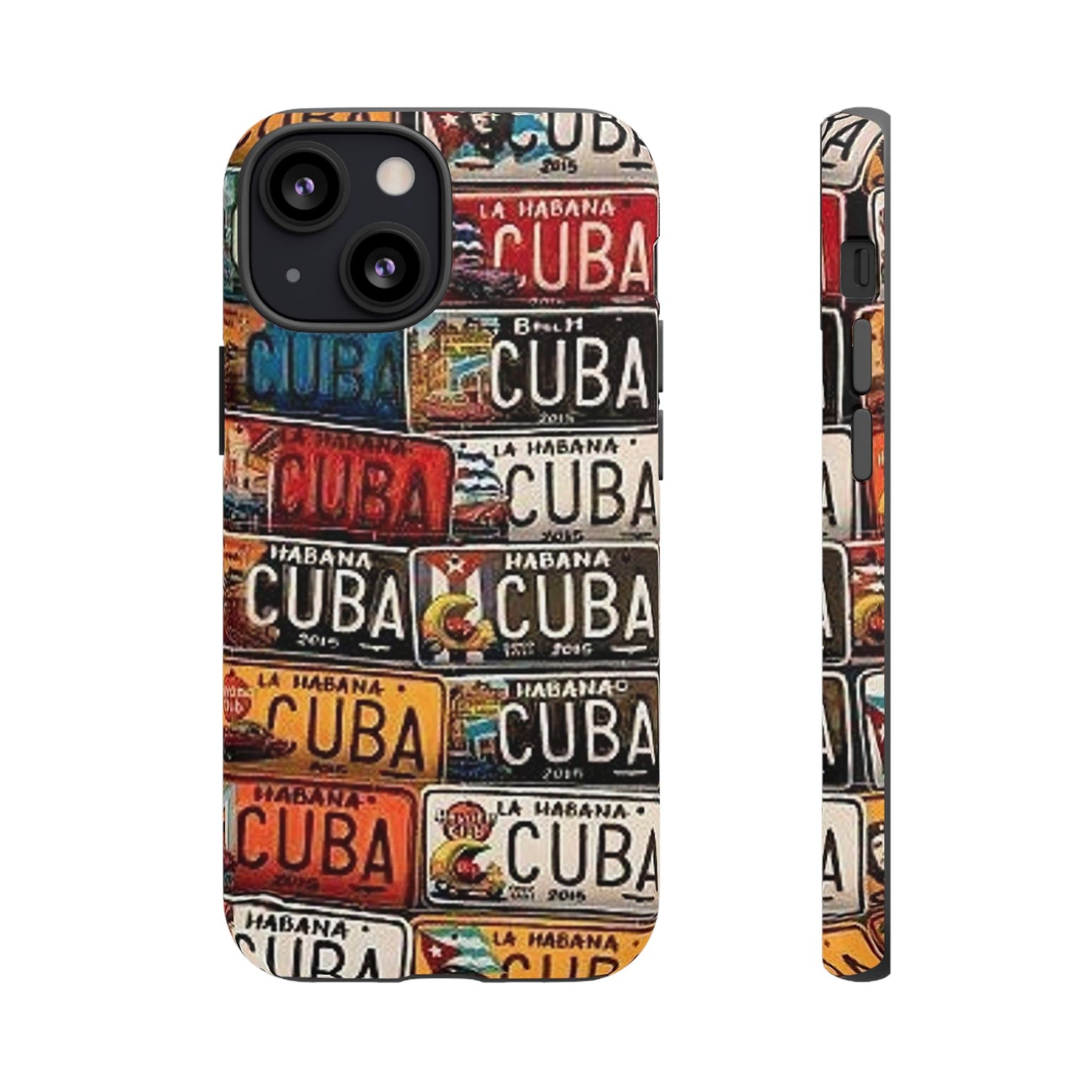 Cuban Old Car Registration Tough Cases| Iphone 16| Samsung Galaxy S 24