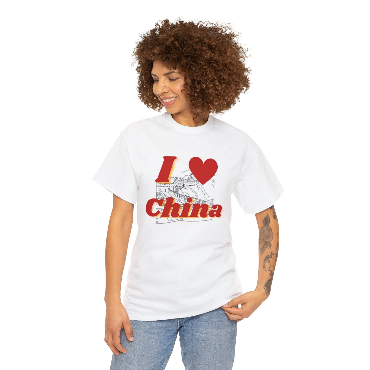 China  | Tourist Shirt  | Unisex Heavy Cotton Tee