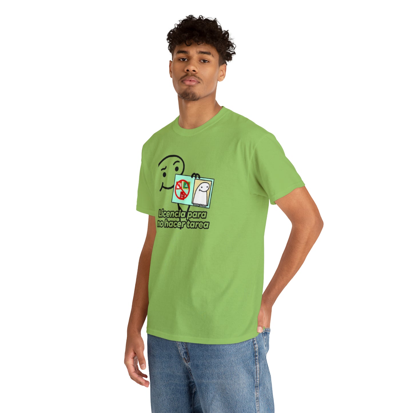 Not Homework Licence | Flork |  Unisex Heavy Cotton Tee