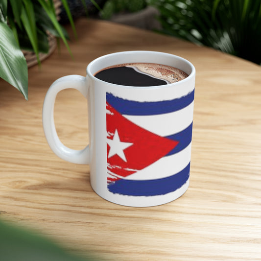 Bandera Cubana | Cuban Flag | Ceramic Mug