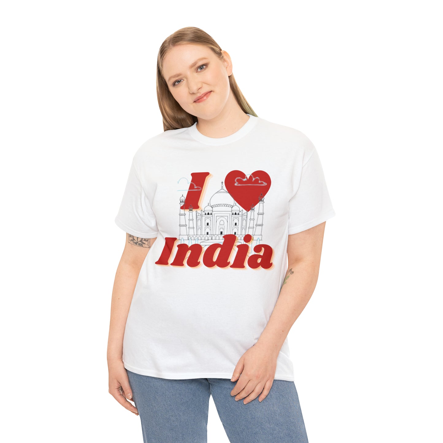 India  |  Tourist Shirt   |  Unisex Heavy Cotton Tee