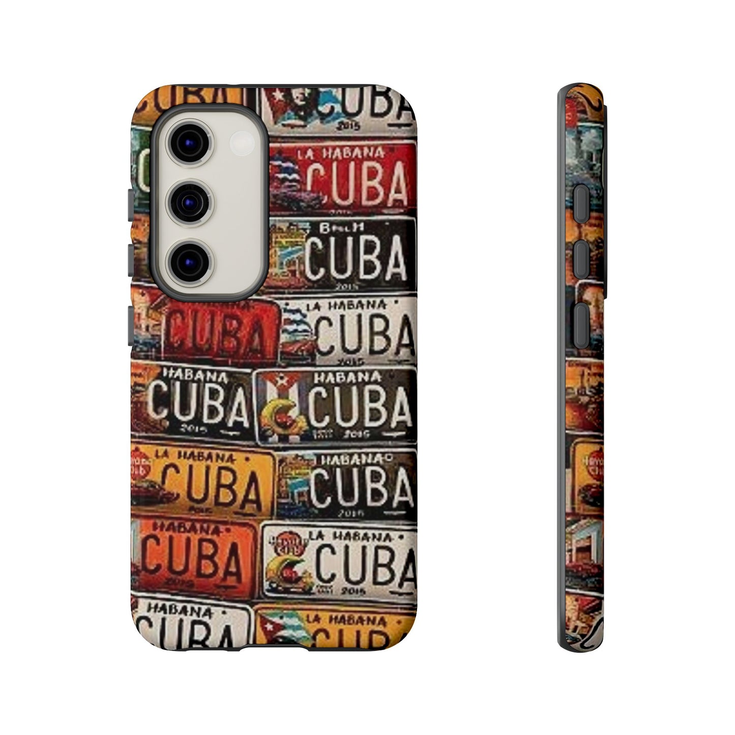 Cuban Old Car Registration Tough Cases| Iphone 16| Samsung Galaxy S 24