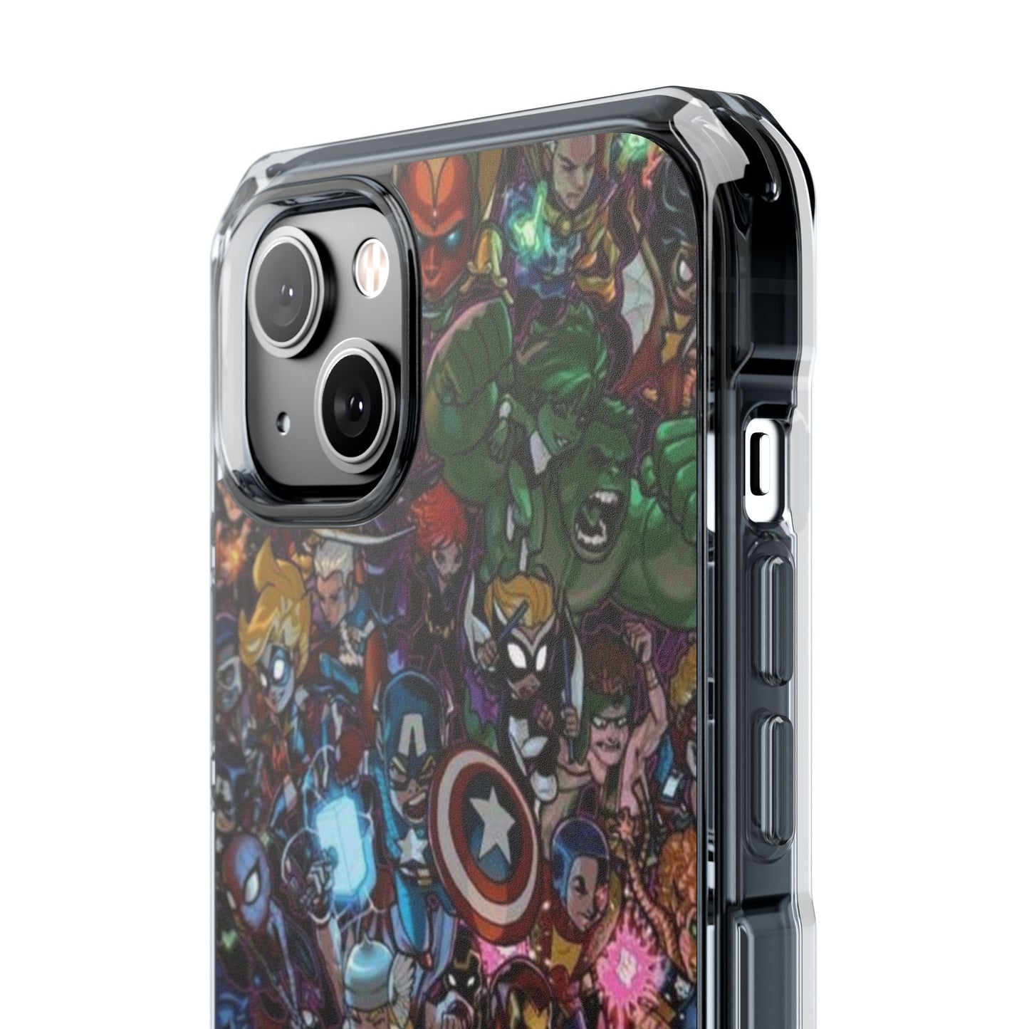 Marvel Heroes | Iphone 16 Pro Max | Magnetic Clear Impact Cases