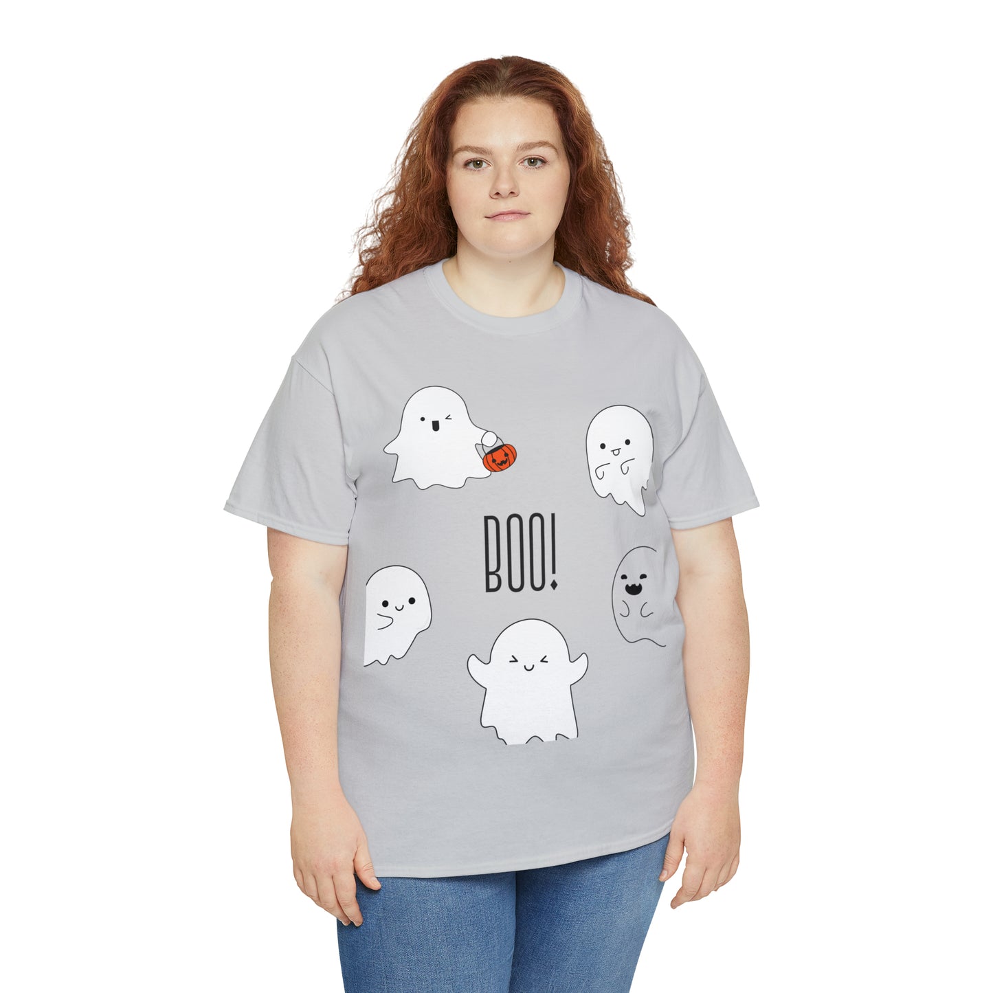 Little Ghosts  | Halloween  |  Unisex Heavy Cotton Tee