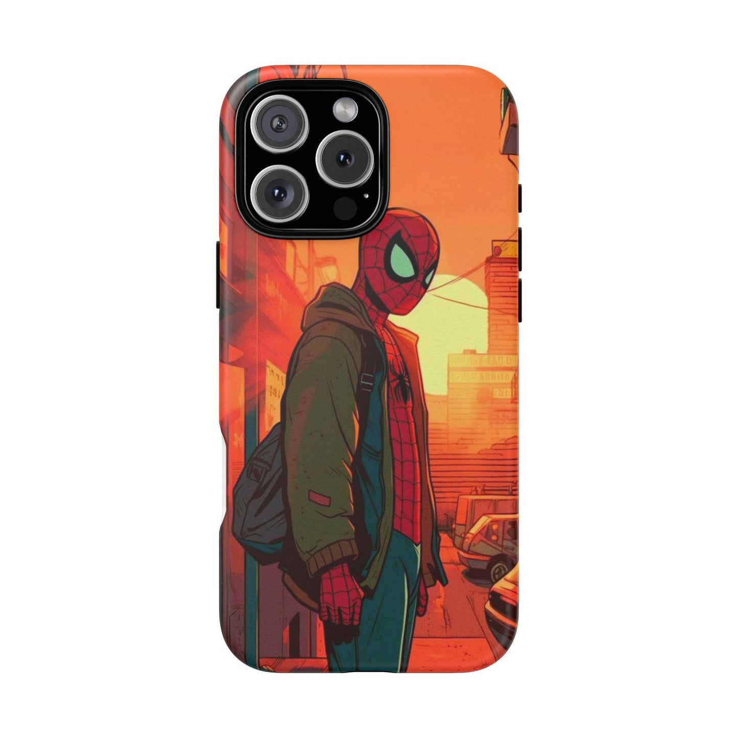 Spiderman High School | Iphone 16 Pro Max | Iphone Tough Cases