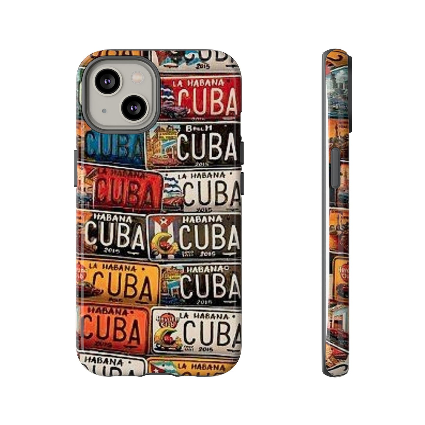 Cuban Old Car Registration Tough Cases| Iphone 16| Samsung Galaxy S 24