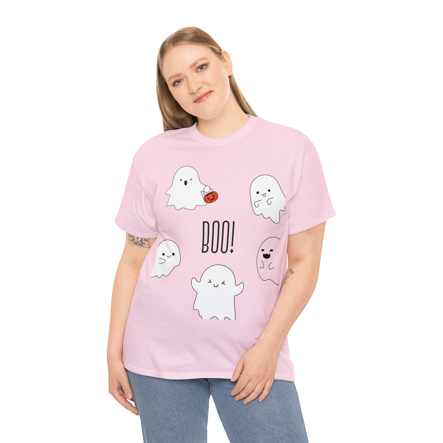 Little Ghosts  | Halloween  |  Unisex Heavy Cotton Tee