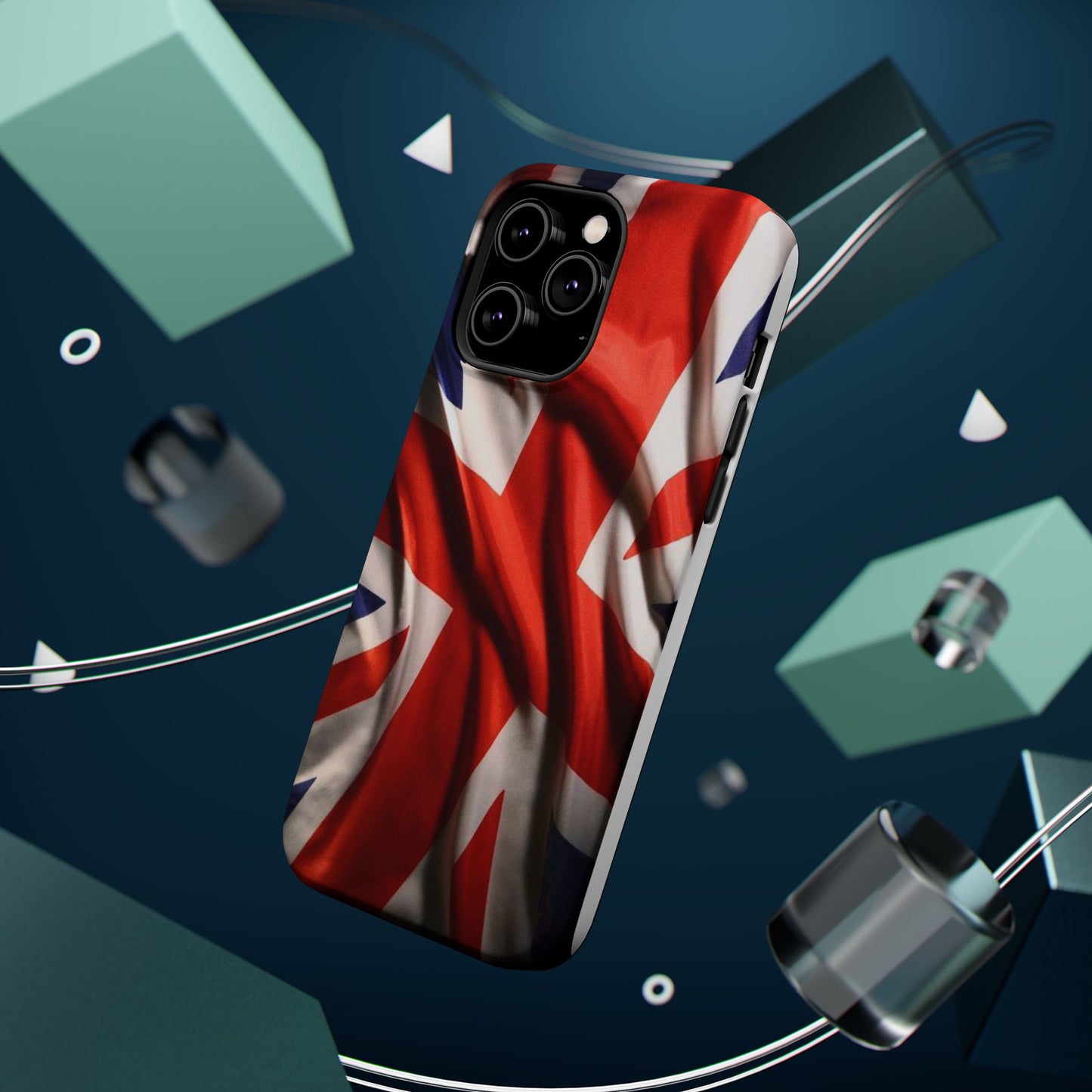 United kingdom Flag | Iphone 16 Pro Max | Magsafe | Magnetic Tough Cases