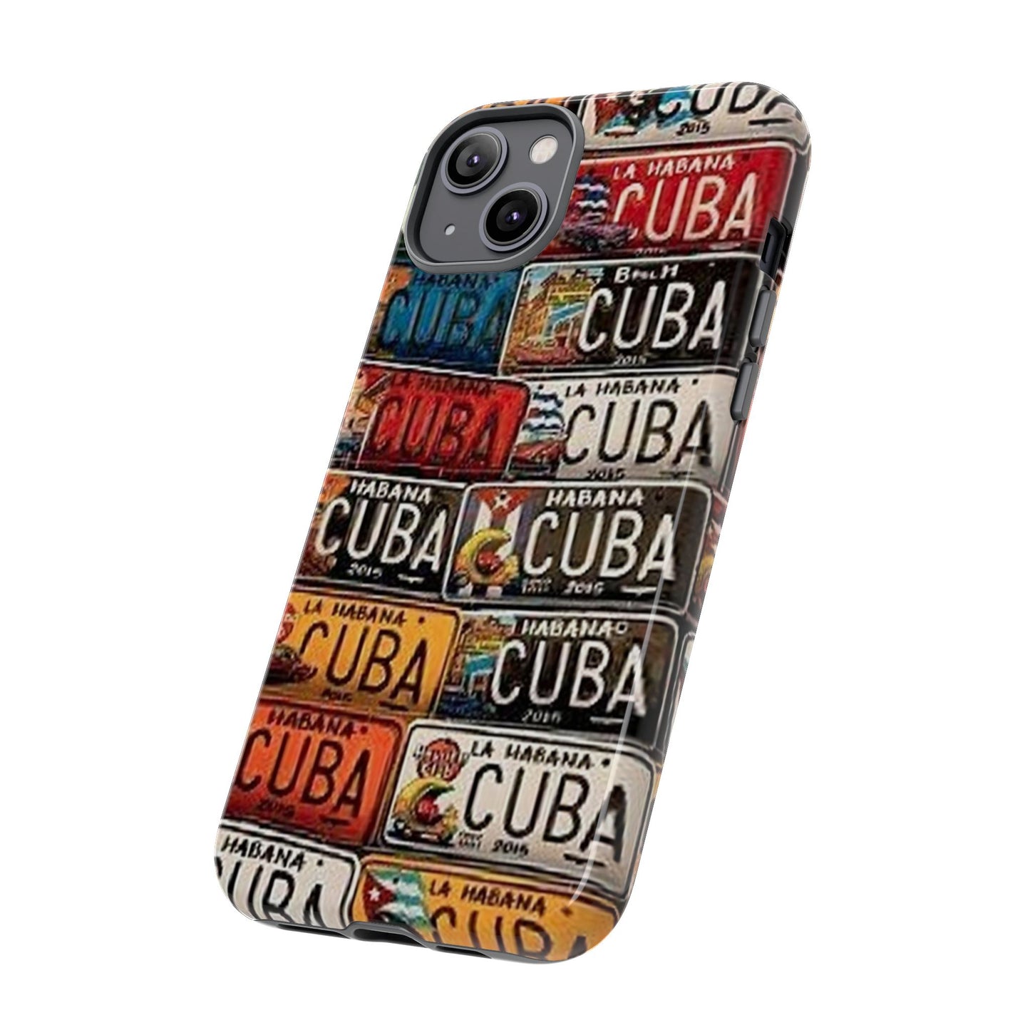 Cuban Old Car Registration Tough Cases| Iphone 16| Samsung Galaxy S 24