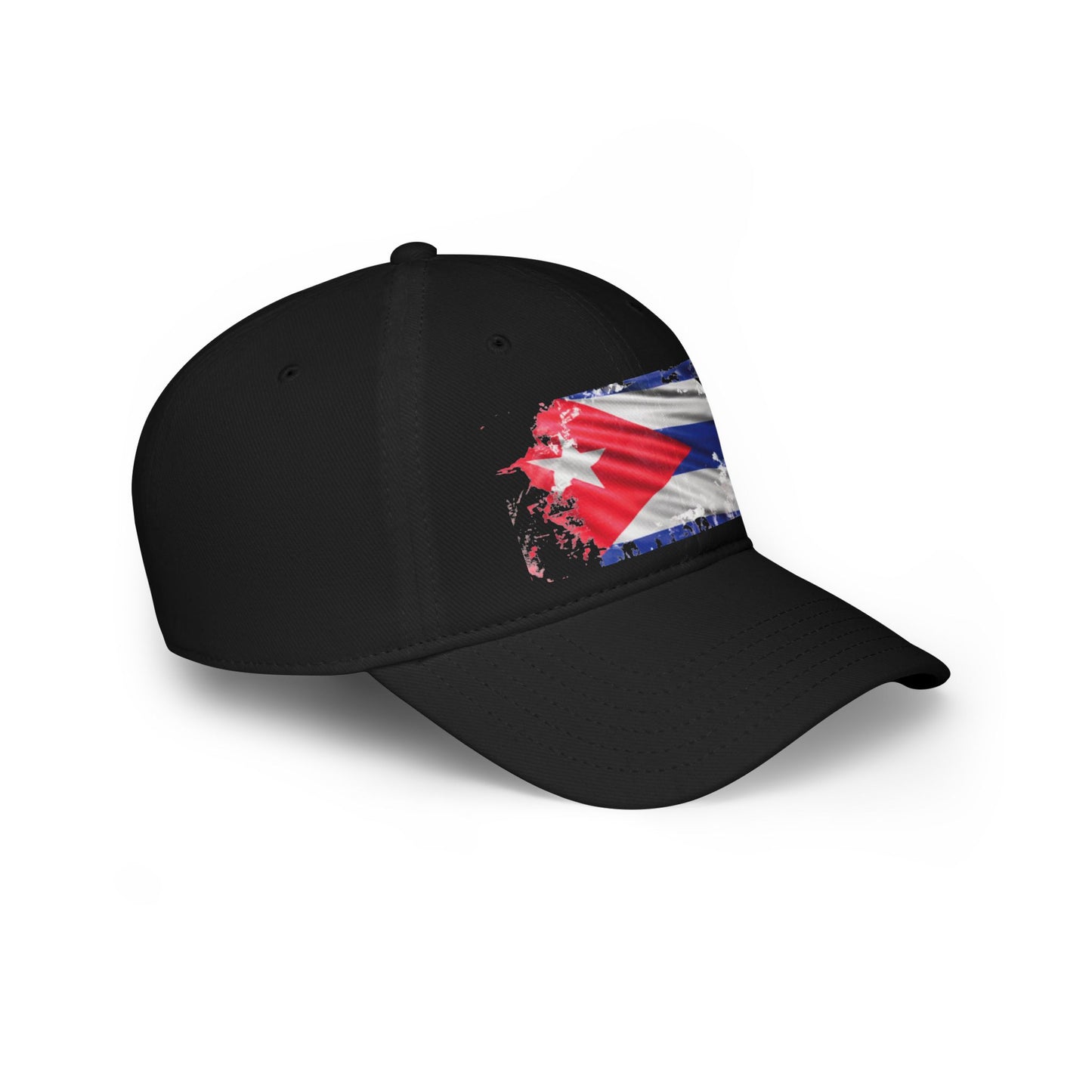 Gorra con Banedera | Bandera Cubana| Gorra de béisbol de perfil bajo