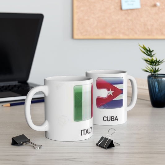 Italia-Cuba | Café Italia | Ceramic Mug 11oz