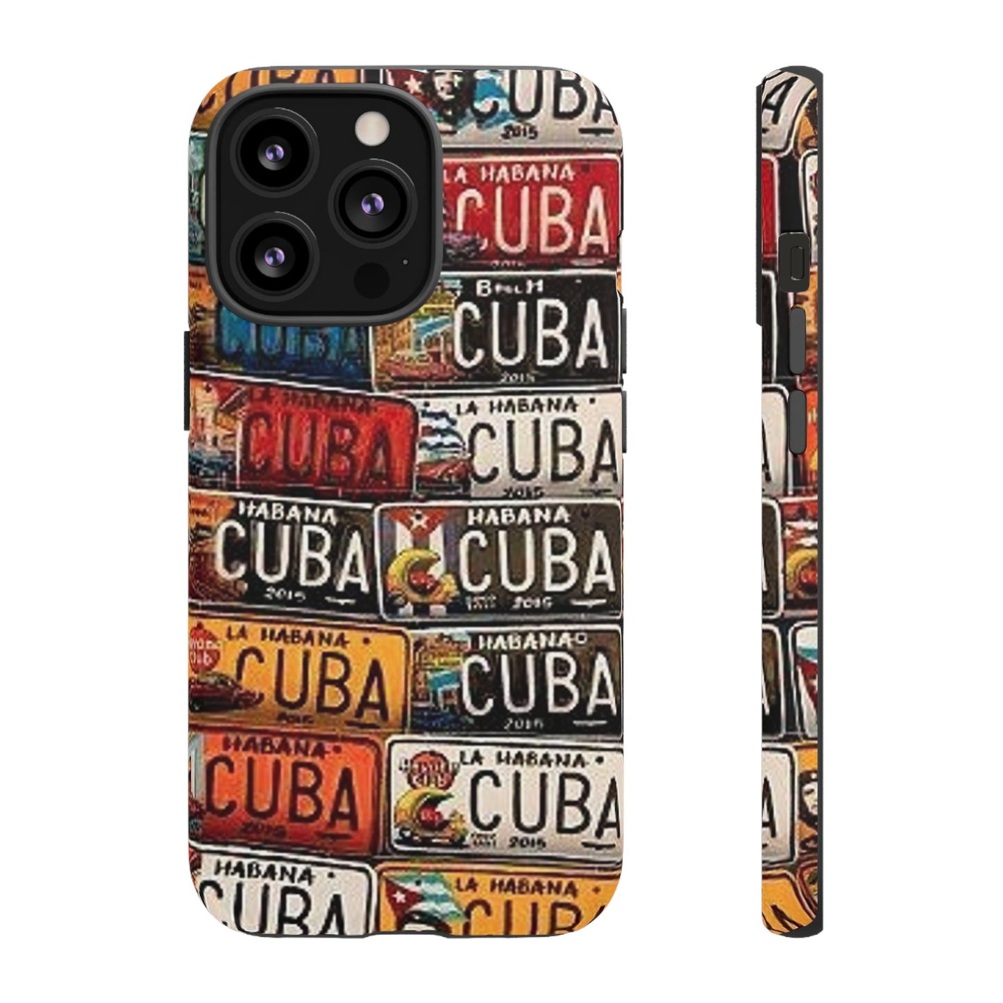 Cuban Old Car Registration Tough Cases| Iphone 16| Samsung Galaxy S 24