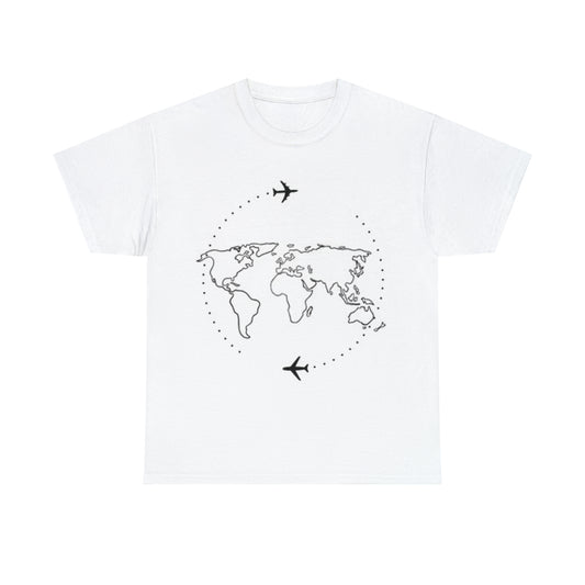 Traveling the World | Tourist Shirt  | Shirt Travel | Unisex Heavy Cotton Tee