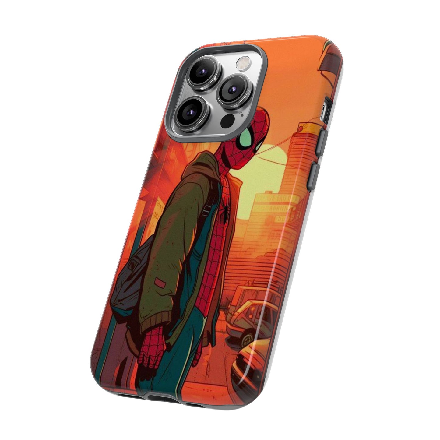 Spiderman High School | Iphone 16 Pro Max | Iphone Tough Cases