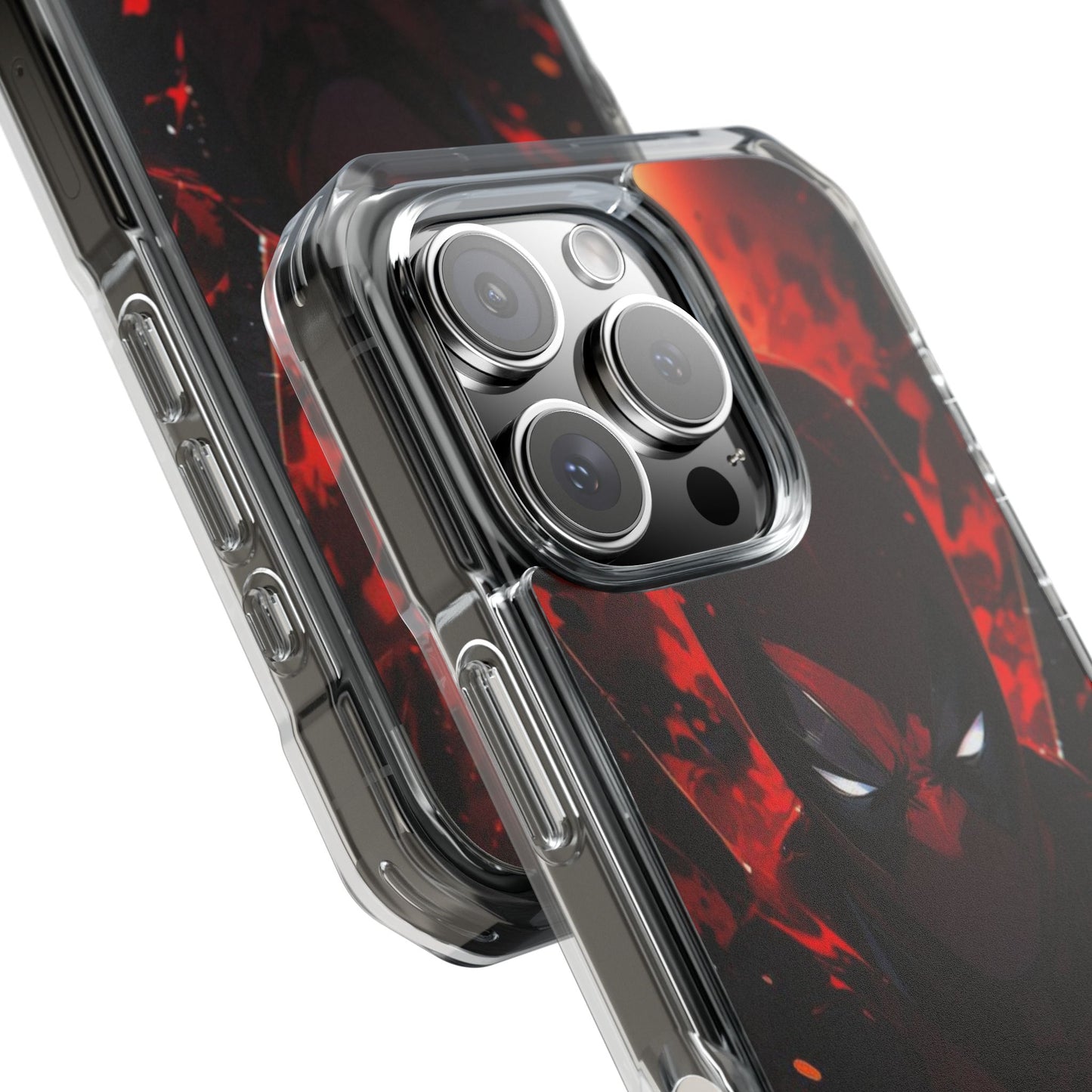 Deadpool | Iphone 16 Pro Max | Magnetic Clear Impact Cases