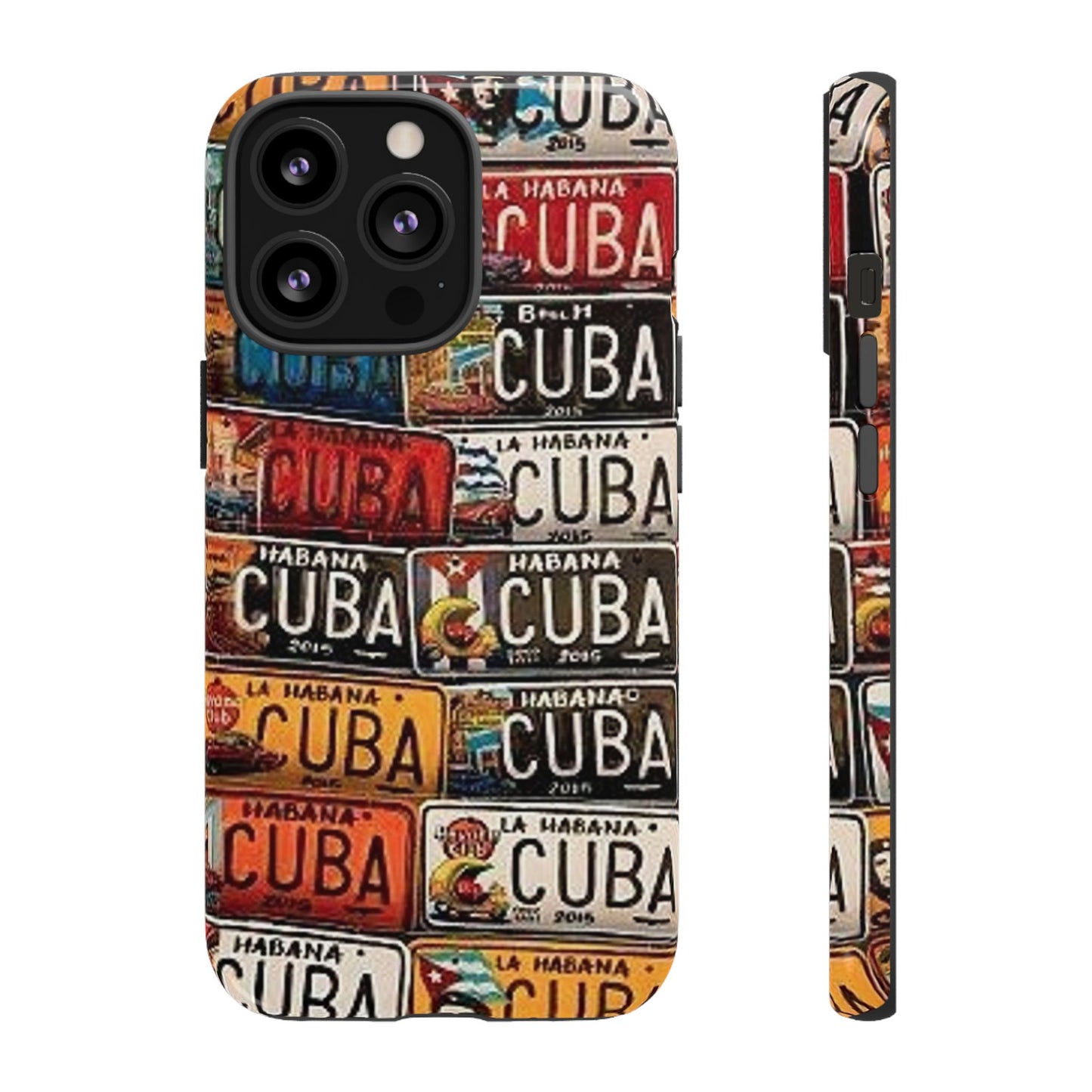 Cuban Old Car Registration Tough Cases| Iphone 16| Samsung Galaxy S 24