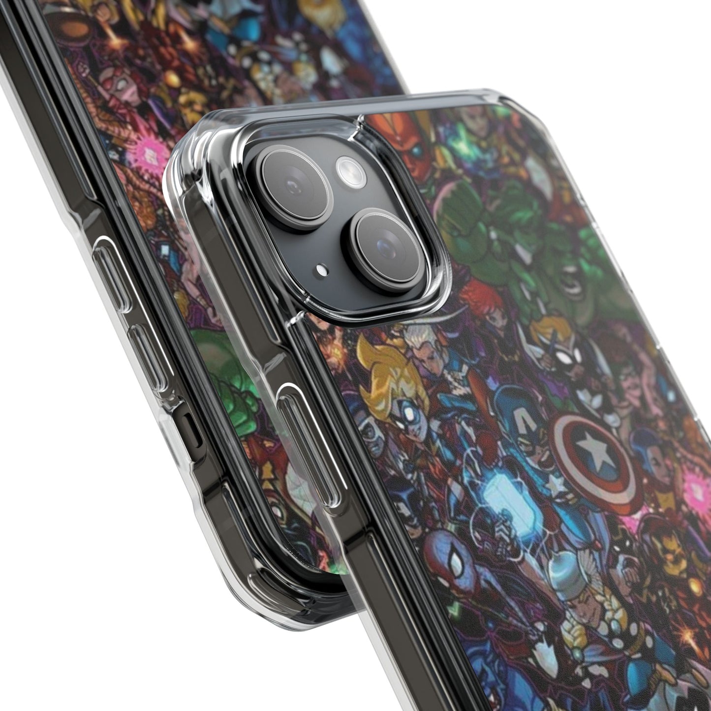 Marvel Heroes | Iphone 16 Pro Max | Magnetic Clear Impact Cases