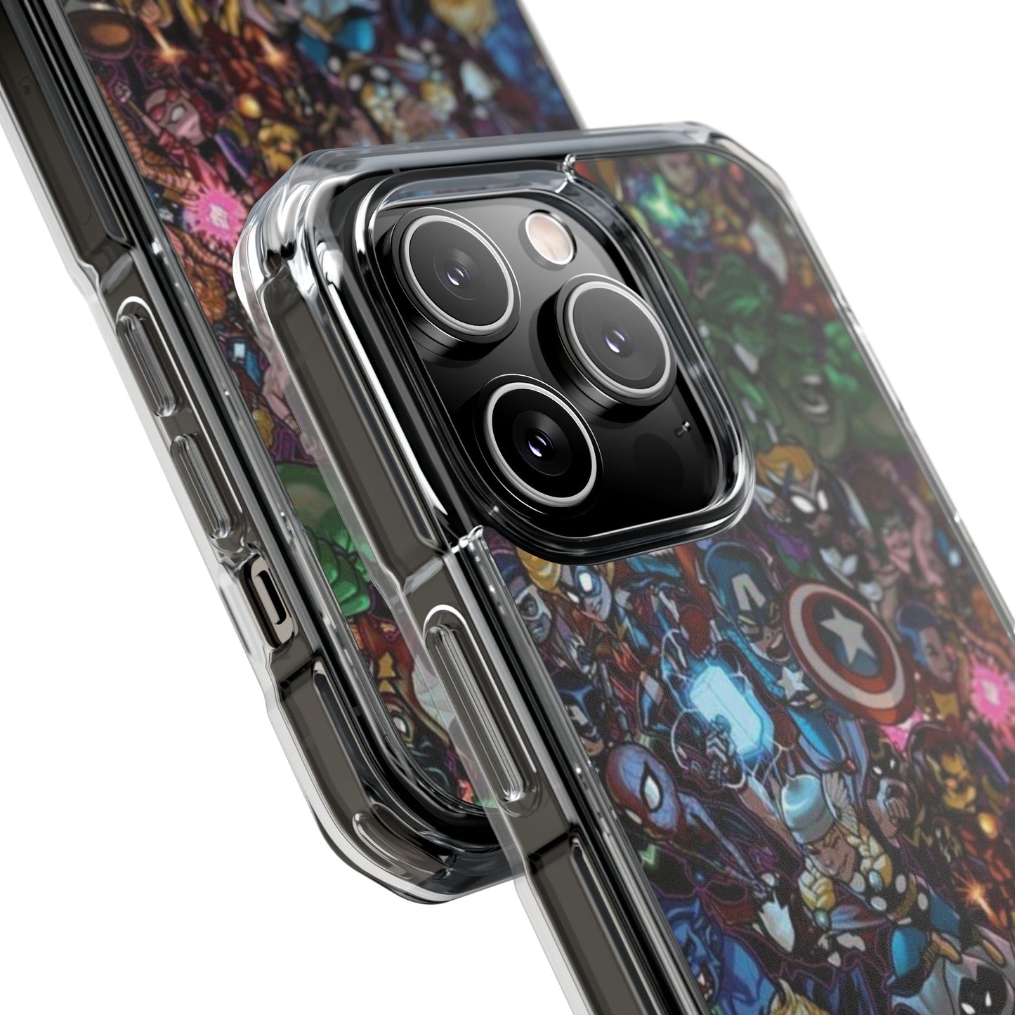 Marvel Heroes | Iphone 16 Pro Max | Magnetic Clear Impact Cases