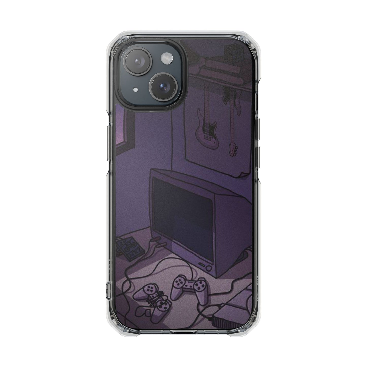 Retro Game Room | Iphone 16 Pro Max | Magnetic Clear Impact Cases