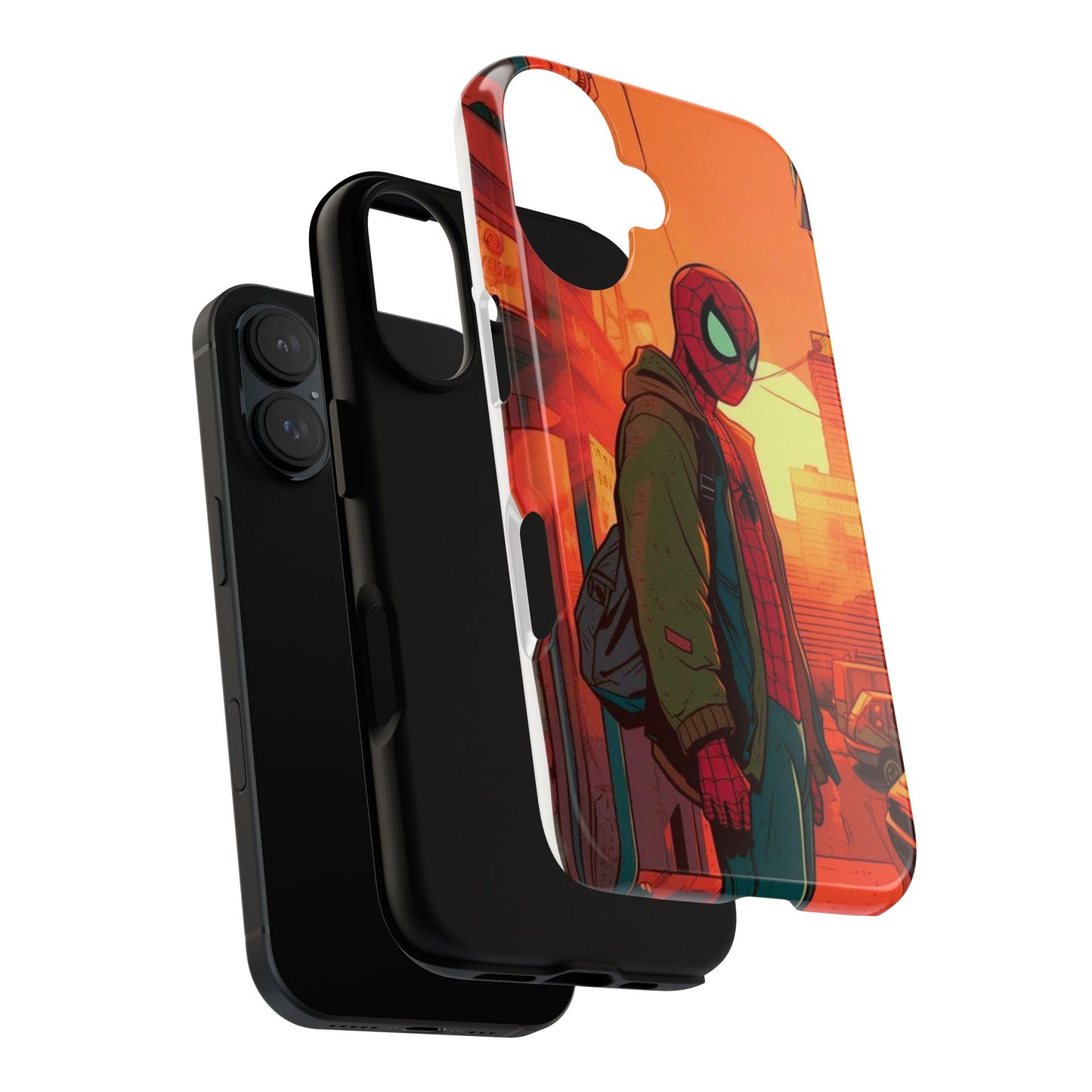 Spiderman High School | Iphone 16 Pro Max | Iphone Tough Cases