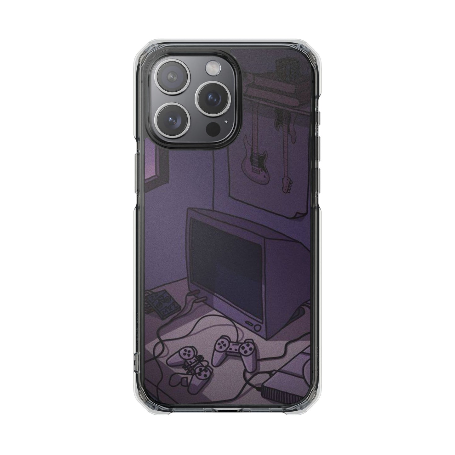 Retro Game Room | Iphone 16 Pro Max | Magnetic Clear Impact Cases