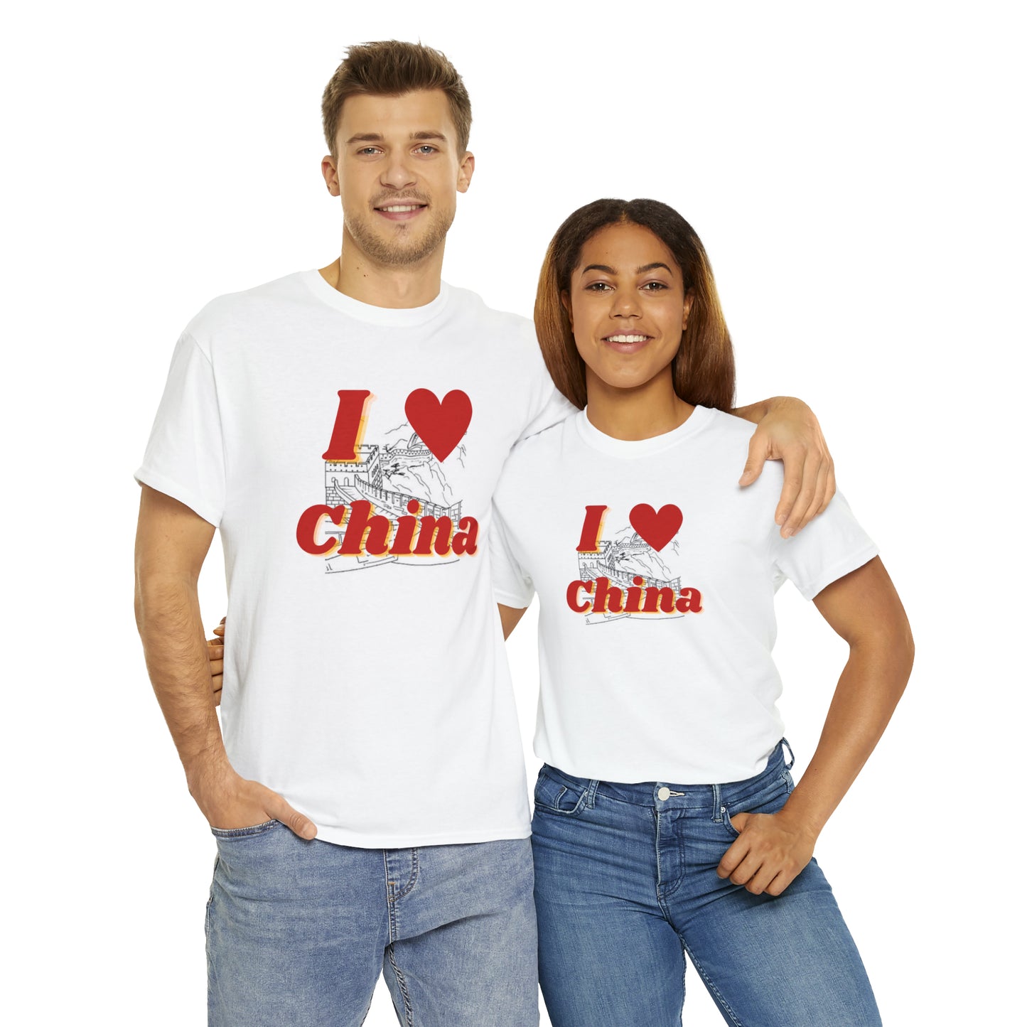 China  | Tourist Shirt  | Unisex Heavy Cotton Tee