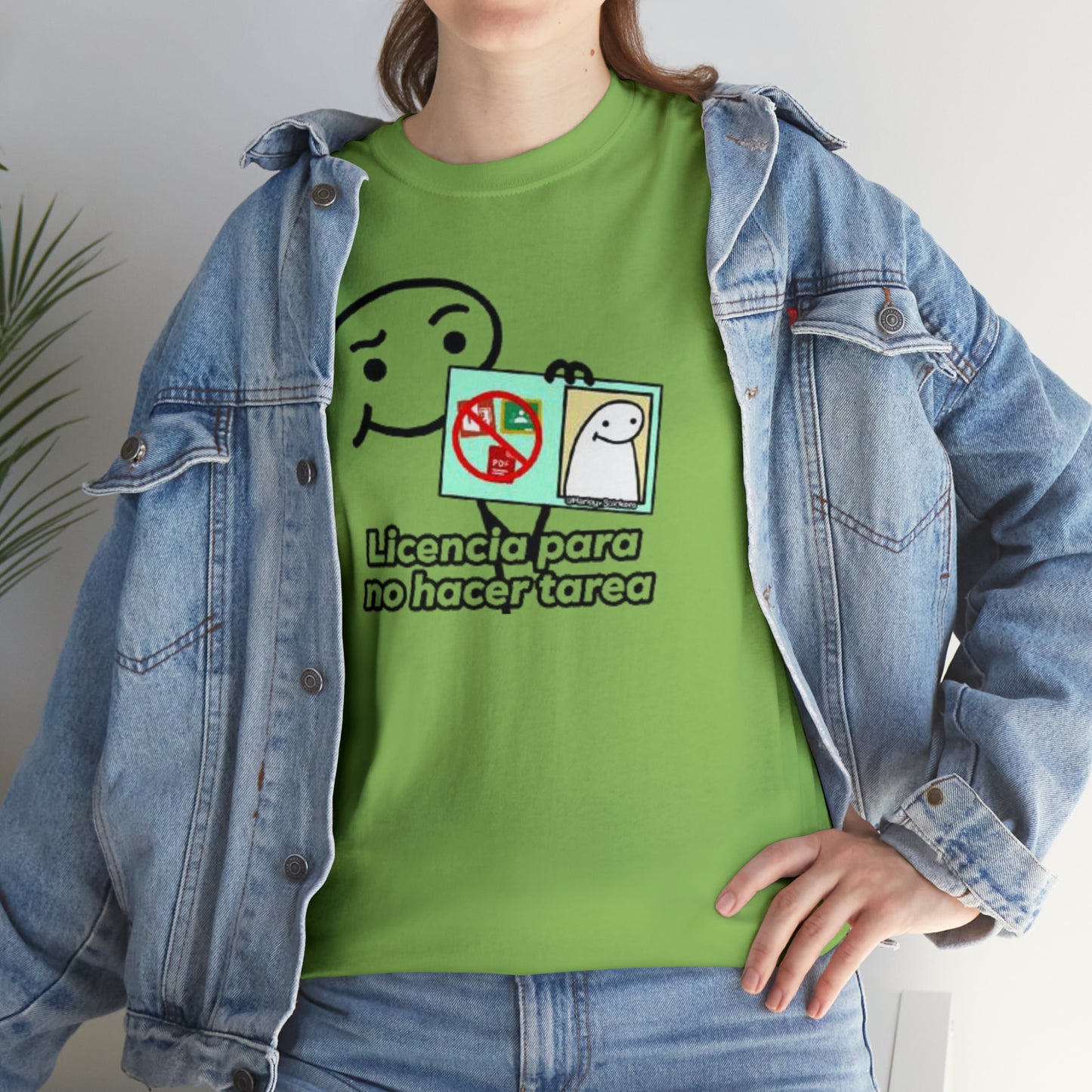 Not Homework Licence | Flork |  Unisex Heavy Cotton Tee