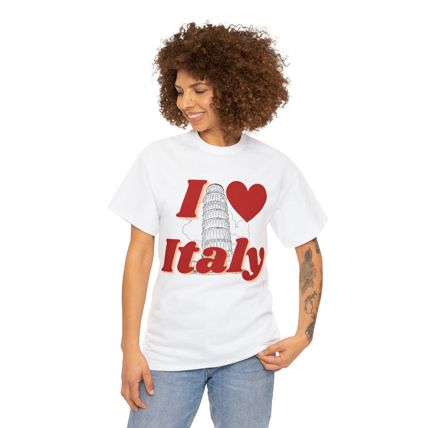 Italy | Tourist Shirt | Unisex Heavy Cotton Tee