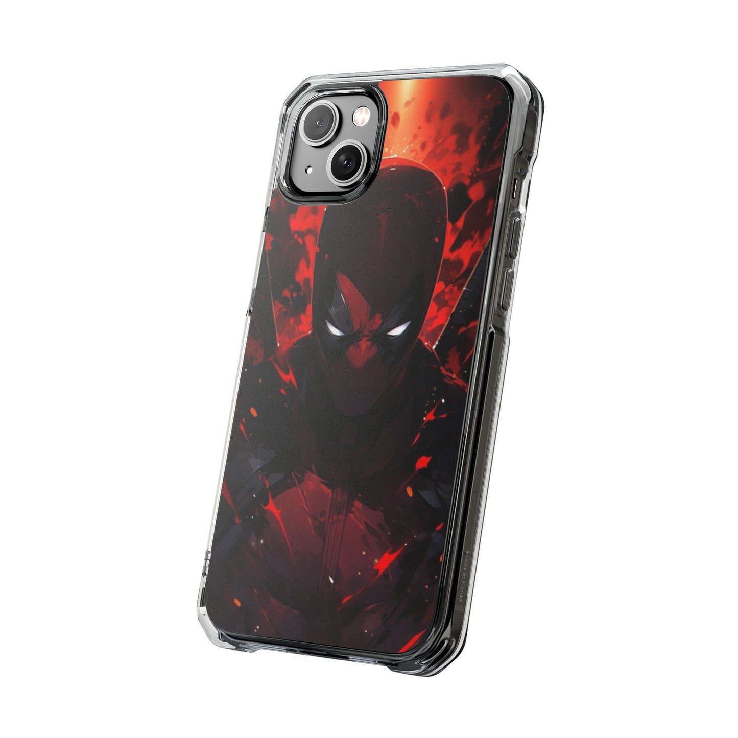 Deadpool | Iphone 16 Pro Max | Magnetic Clear Impact Cases