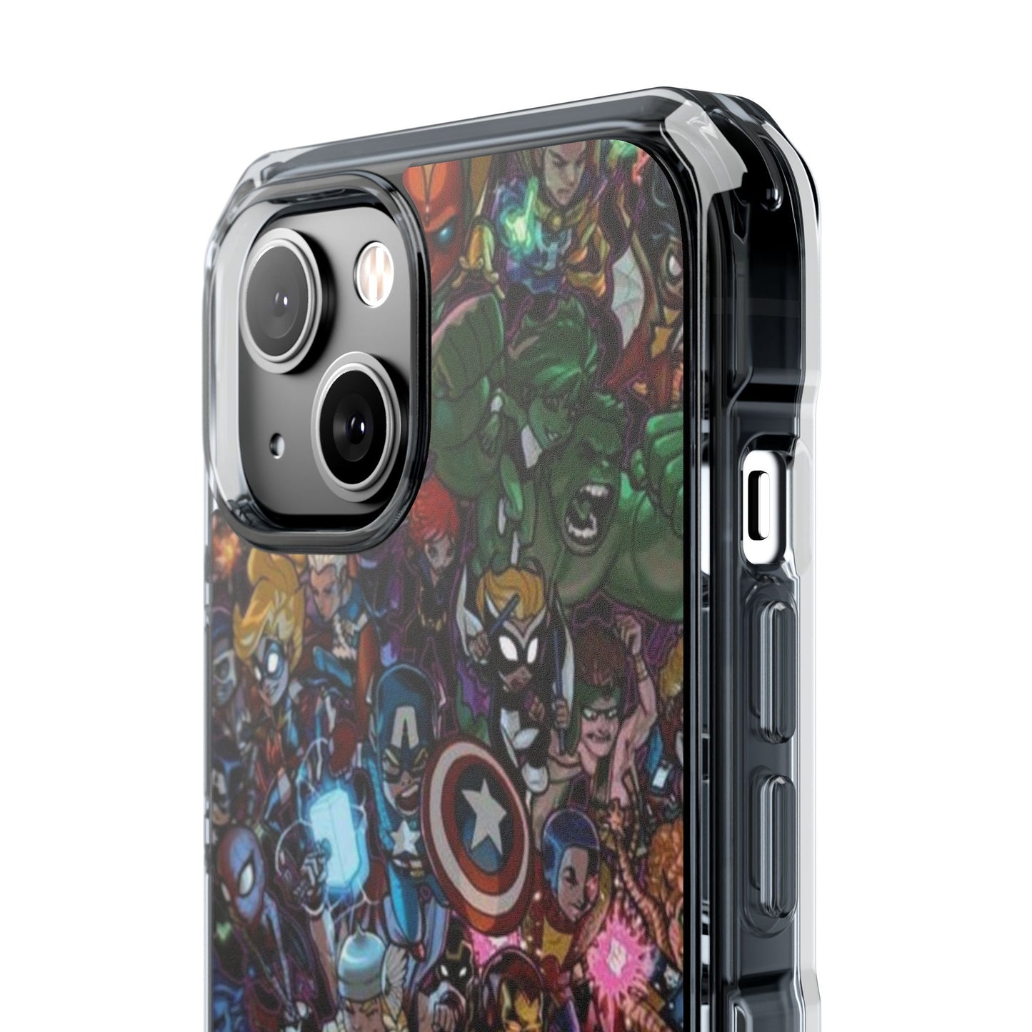 Marvel Heroes | Iphone 16 Pro Max | Magnetic Clear Impact Cases