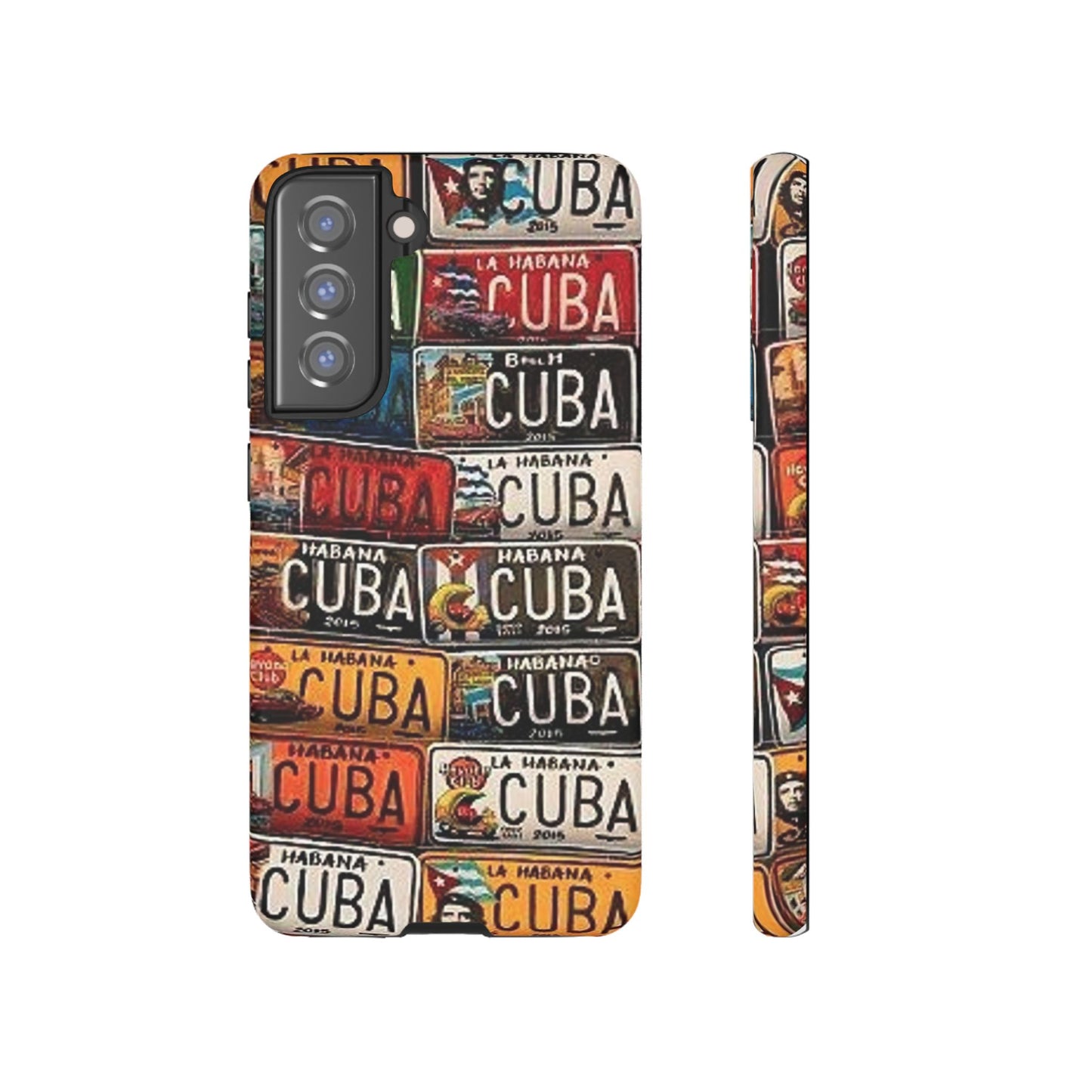 Cuban Old Car Registration Tough Cases| Iphone 16| Samsung Galaxy S 24