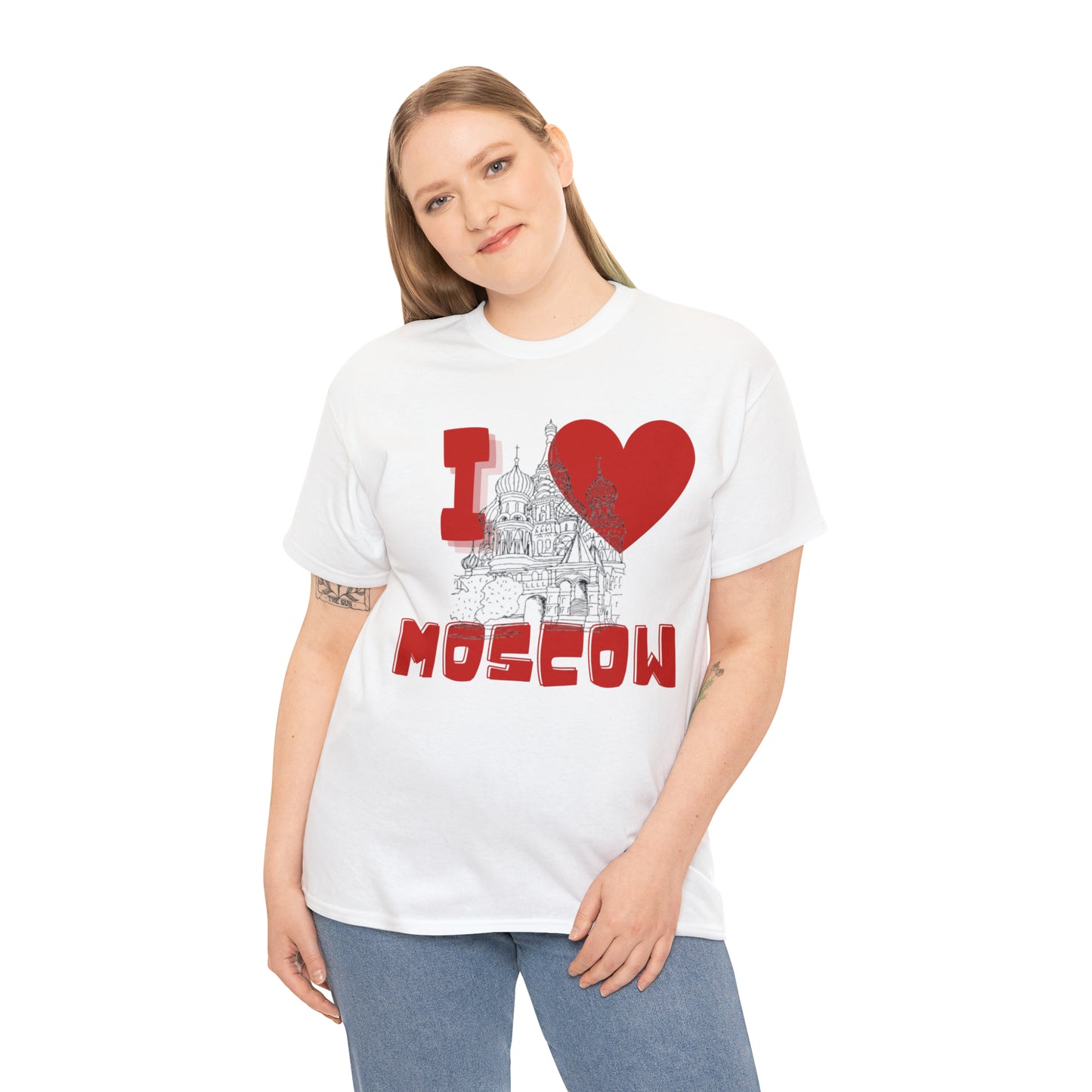 Moscow  | Tourist Shirt | Unisex Heavy Cotton Tee