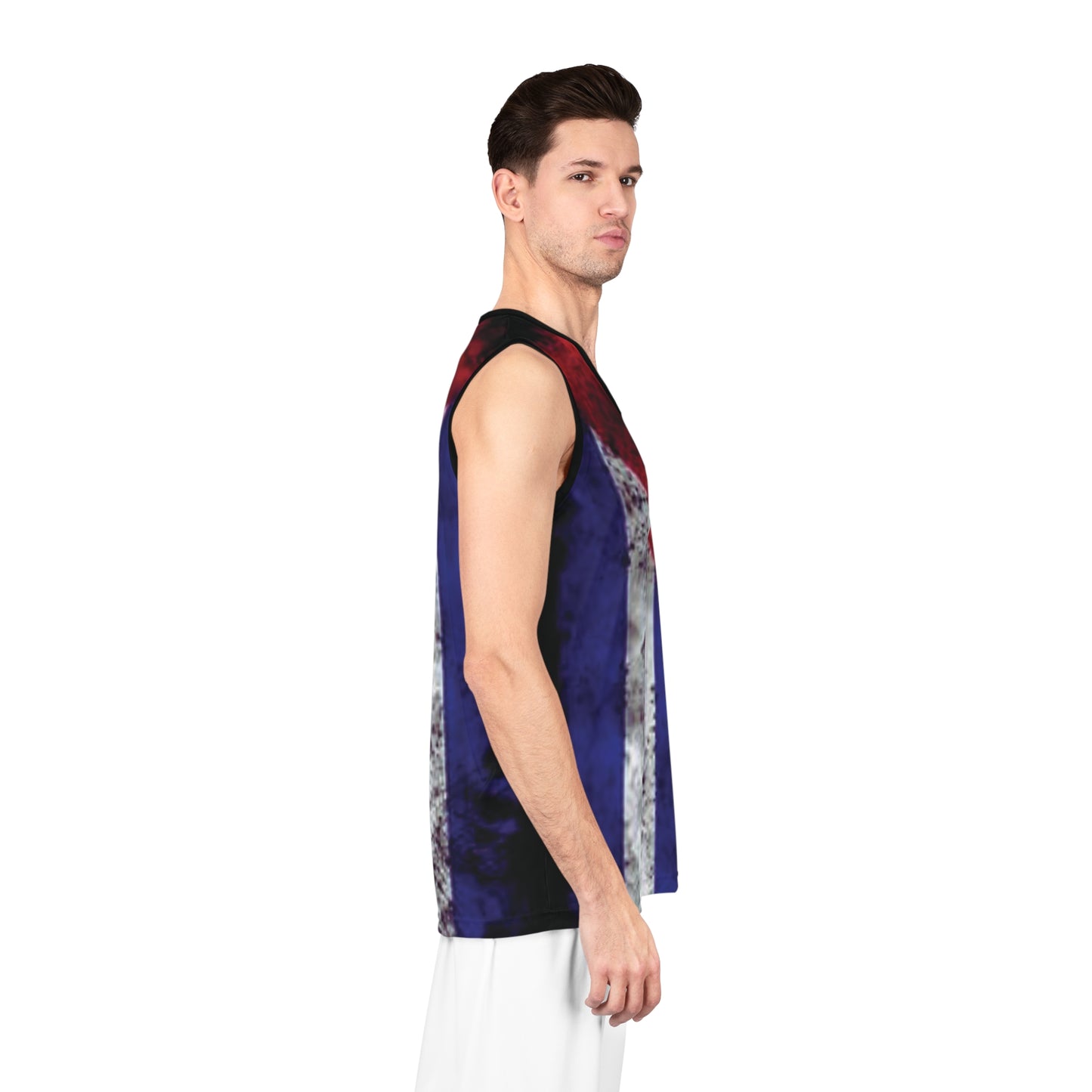 Cuban Flag Basketball Jersey (AOP)