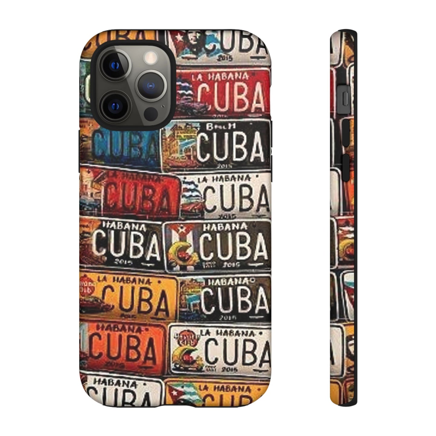 Cuban Old Car Registration Tough Cases| Iphone 16| Samsung Galaxy S 24