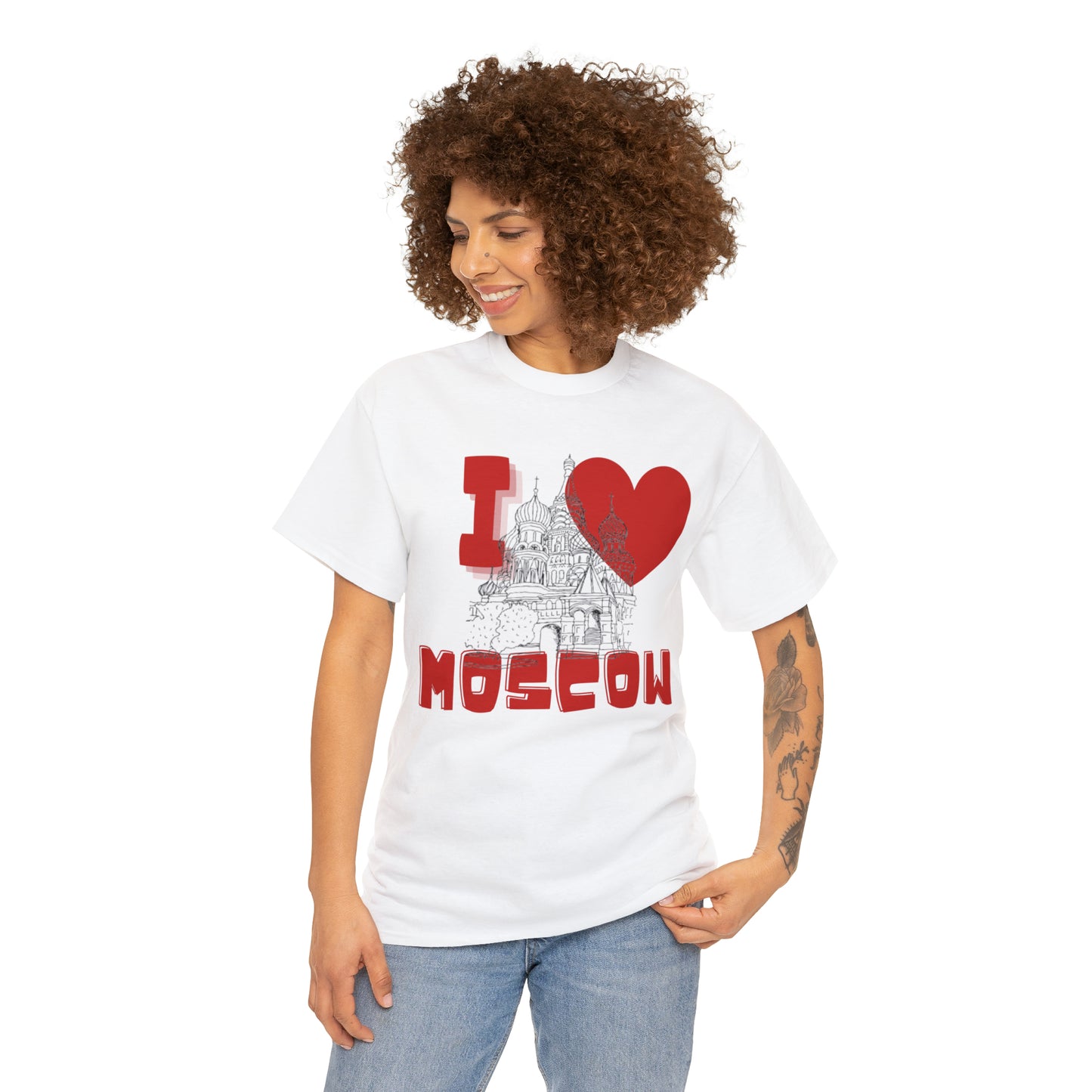 Moscow  | Tourist Shirt | Unisex Heavy Cotton Tee