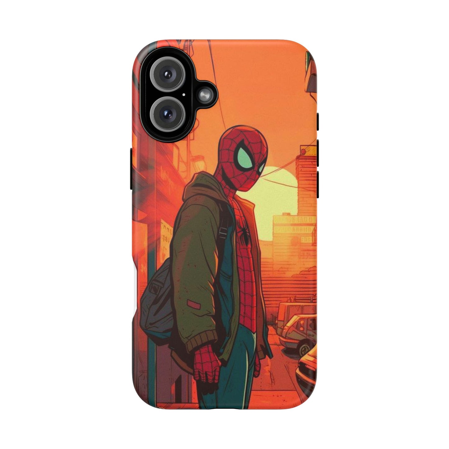 Spiderman High School | Iphone 16 Pro Max | Iphone Tough Cases