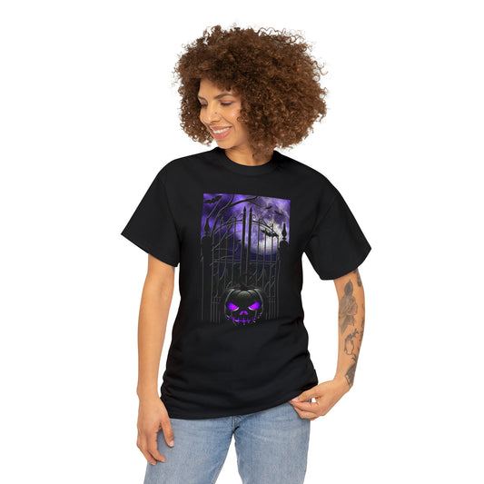 Scary Pumpkin | Halloween | Unisex Heavy Cotton Tee