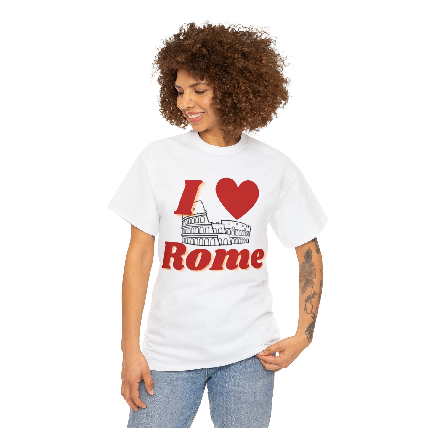 Rome | Tourist Shirt | Unisex Heavy Cotton Tee