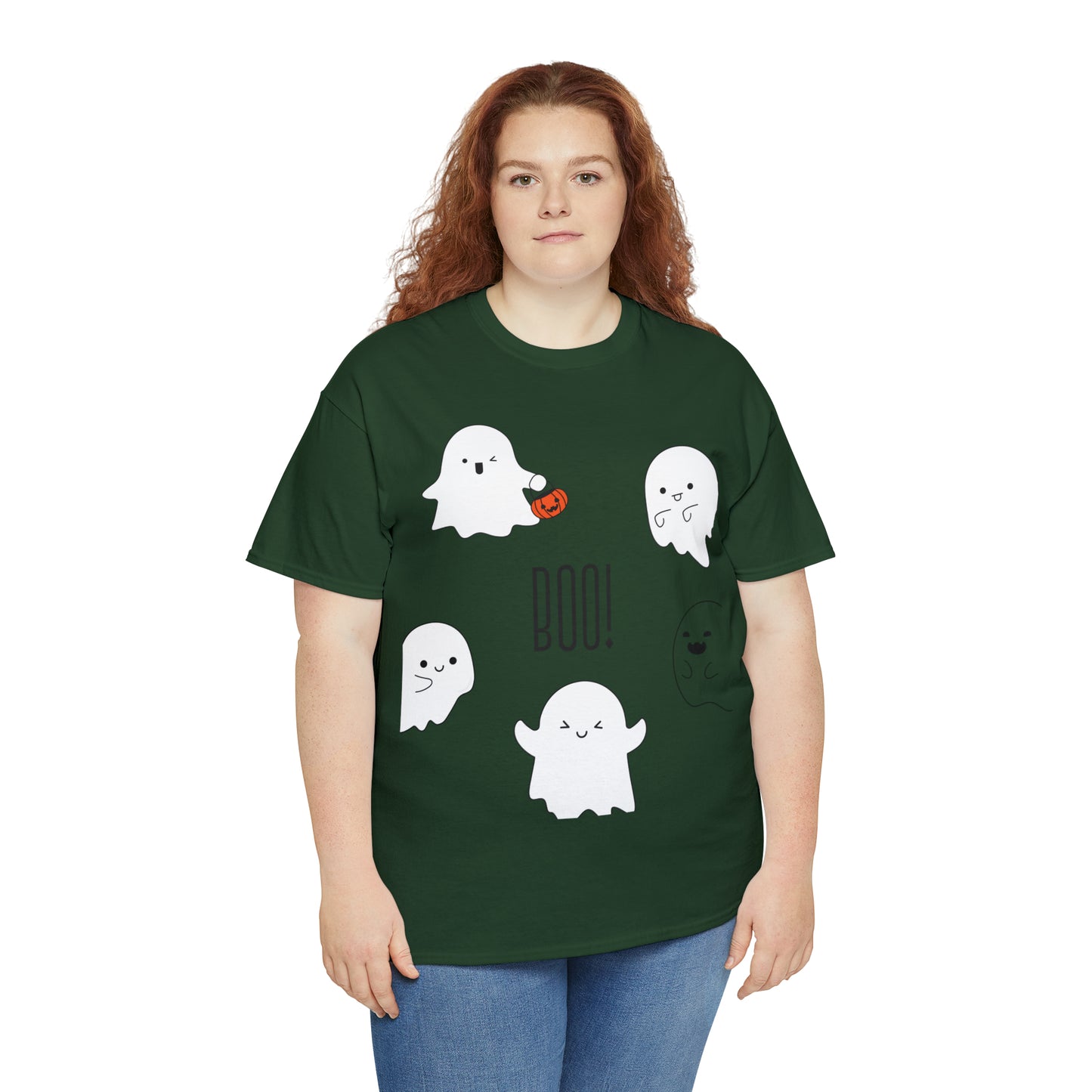 Little Ghosts  | Halloween  |  Unisex Heavy Cotton Tee