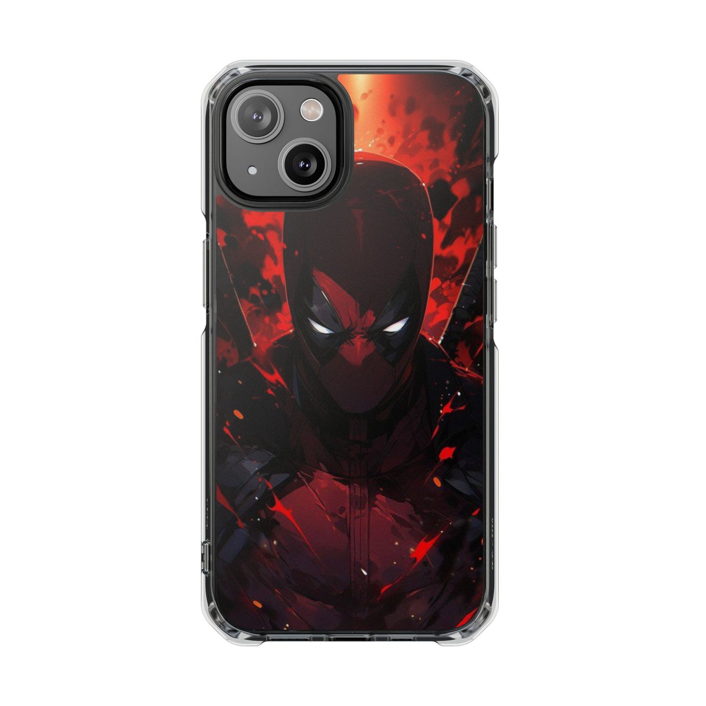 Deadpool | Iphone 16 Pro Max | Magnetic Clear Impact Cases